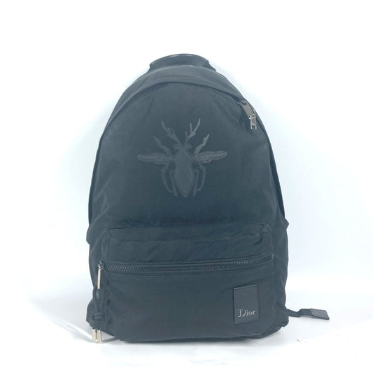 Christian Dior Black Nylon Backpack  