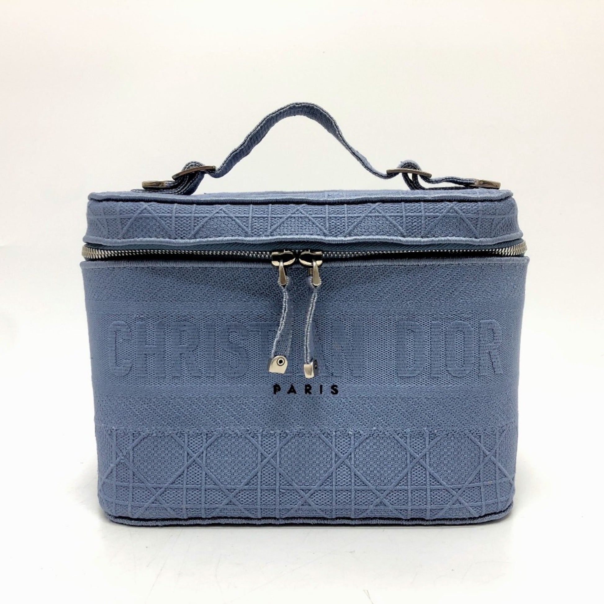 Christian Dior Blue Cloth Handbag  