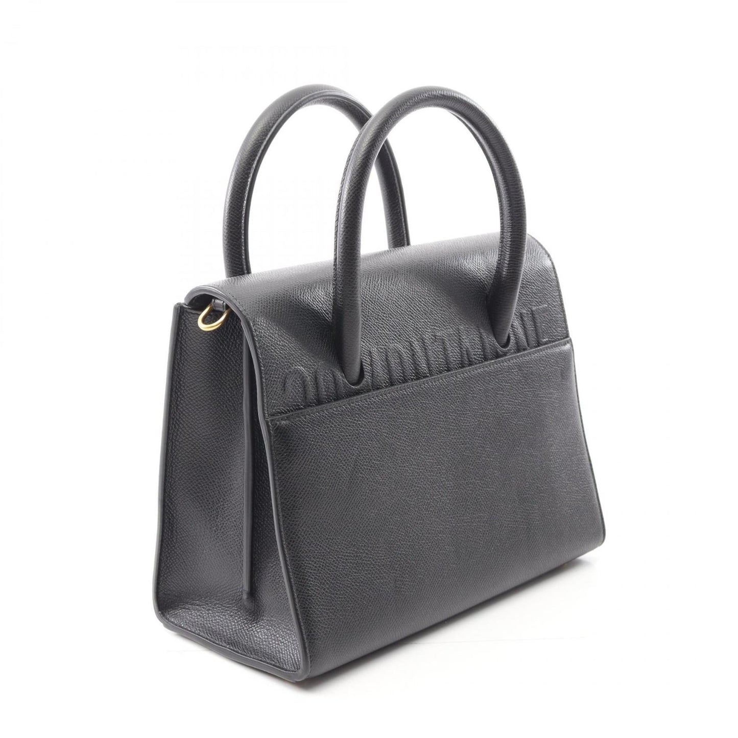 Christian Dior Black Leather Handbag  