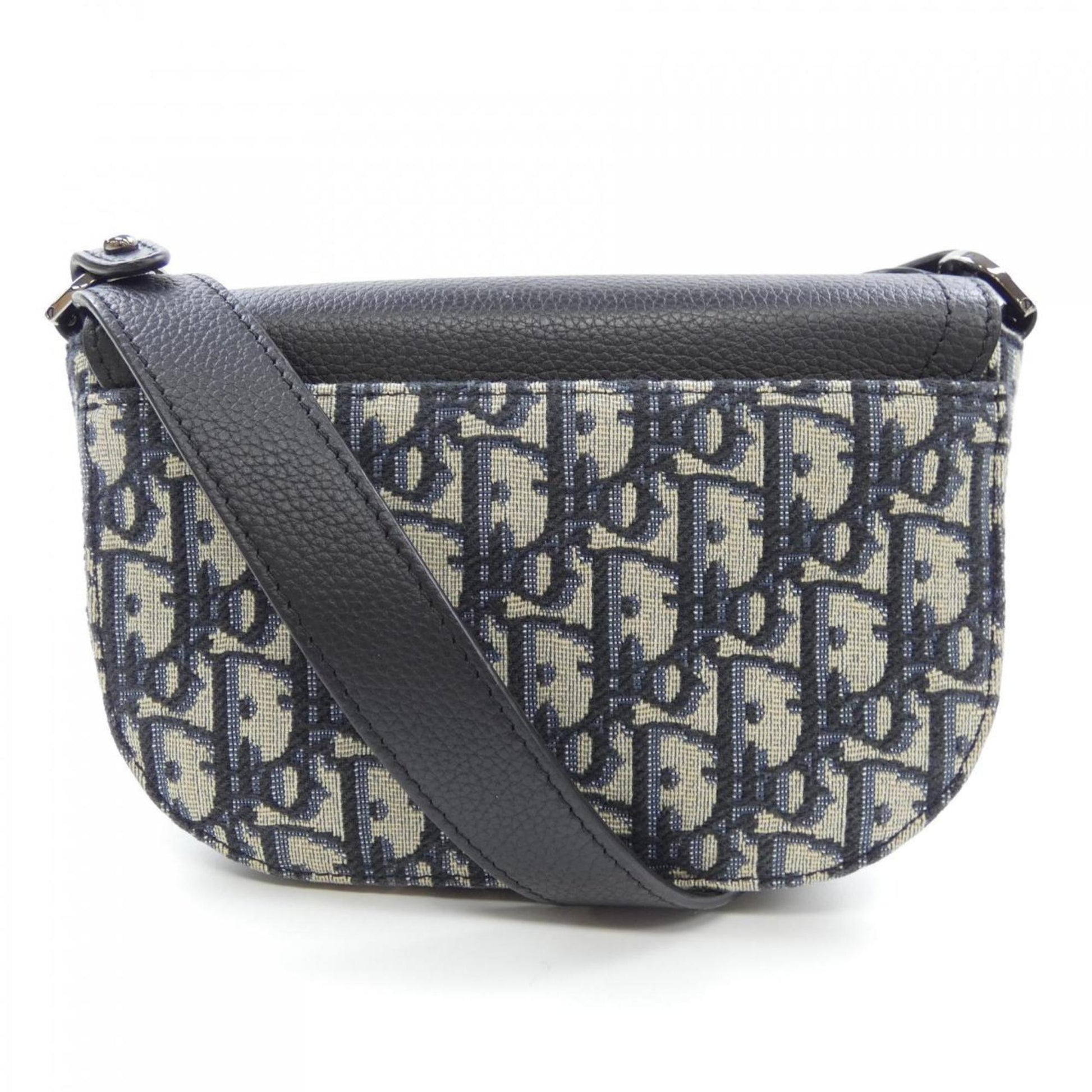 Christian Dior Beige Black Navy Handbag  