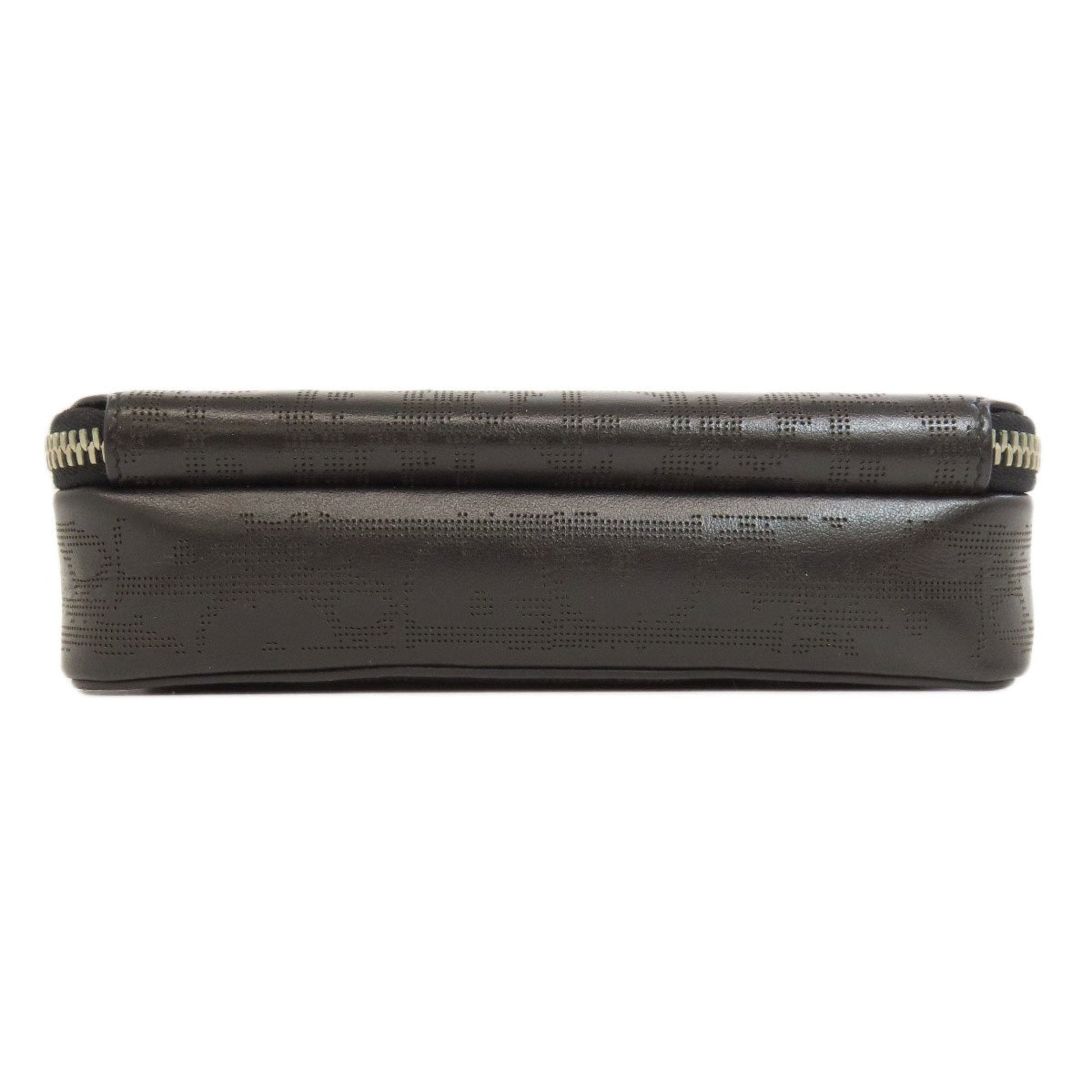 Christian Dior Black Leather Shoulder Bag  