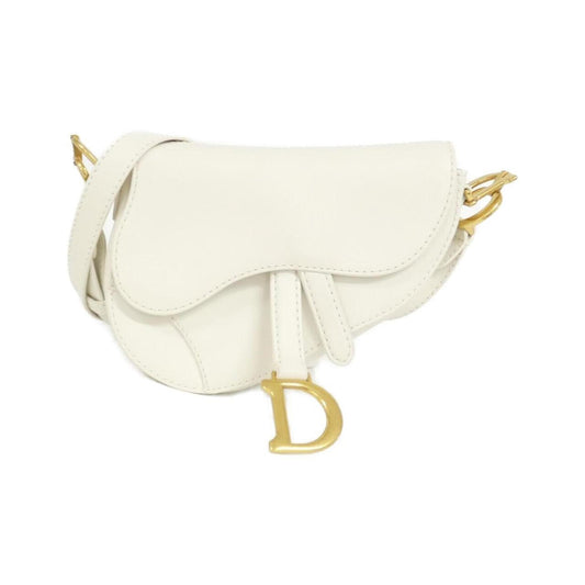 Christian Dior Gold Leather Shoulder Bag  