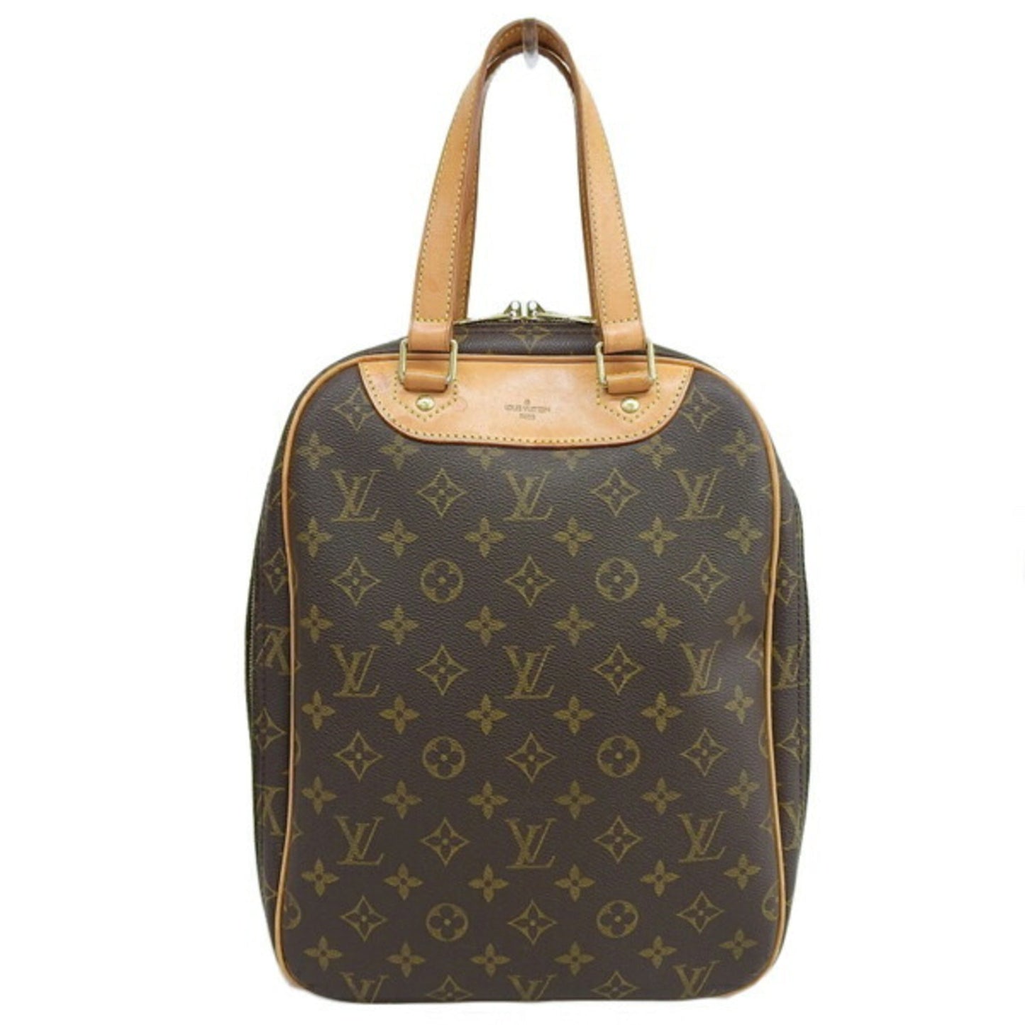 LOUIS VUITTON Monogram Excursion Handbag M41450 Brown Women's