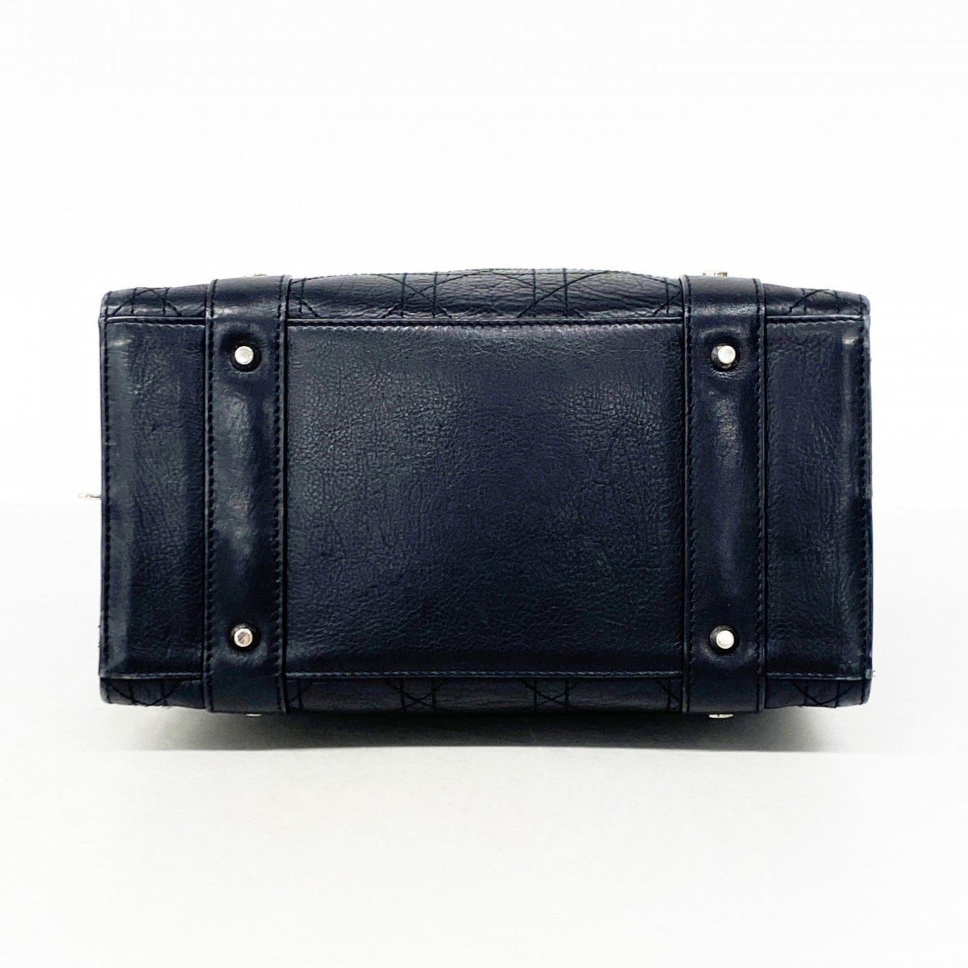 Christian Dior Black Leather Handbag  