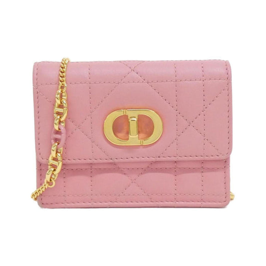 Christian Dior Pink Leather Shoulder Bag  