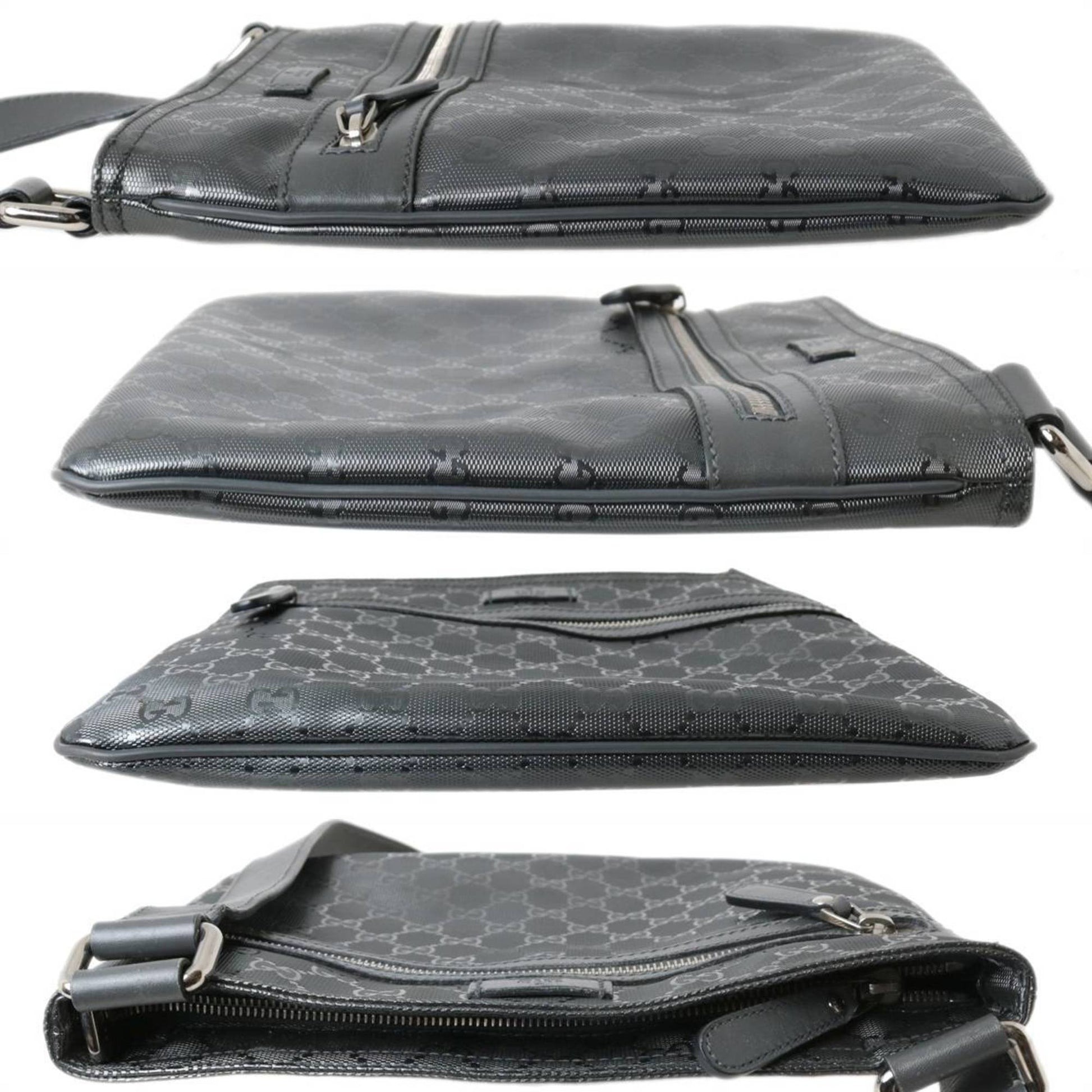 Gucci Grey Shoulder Bag