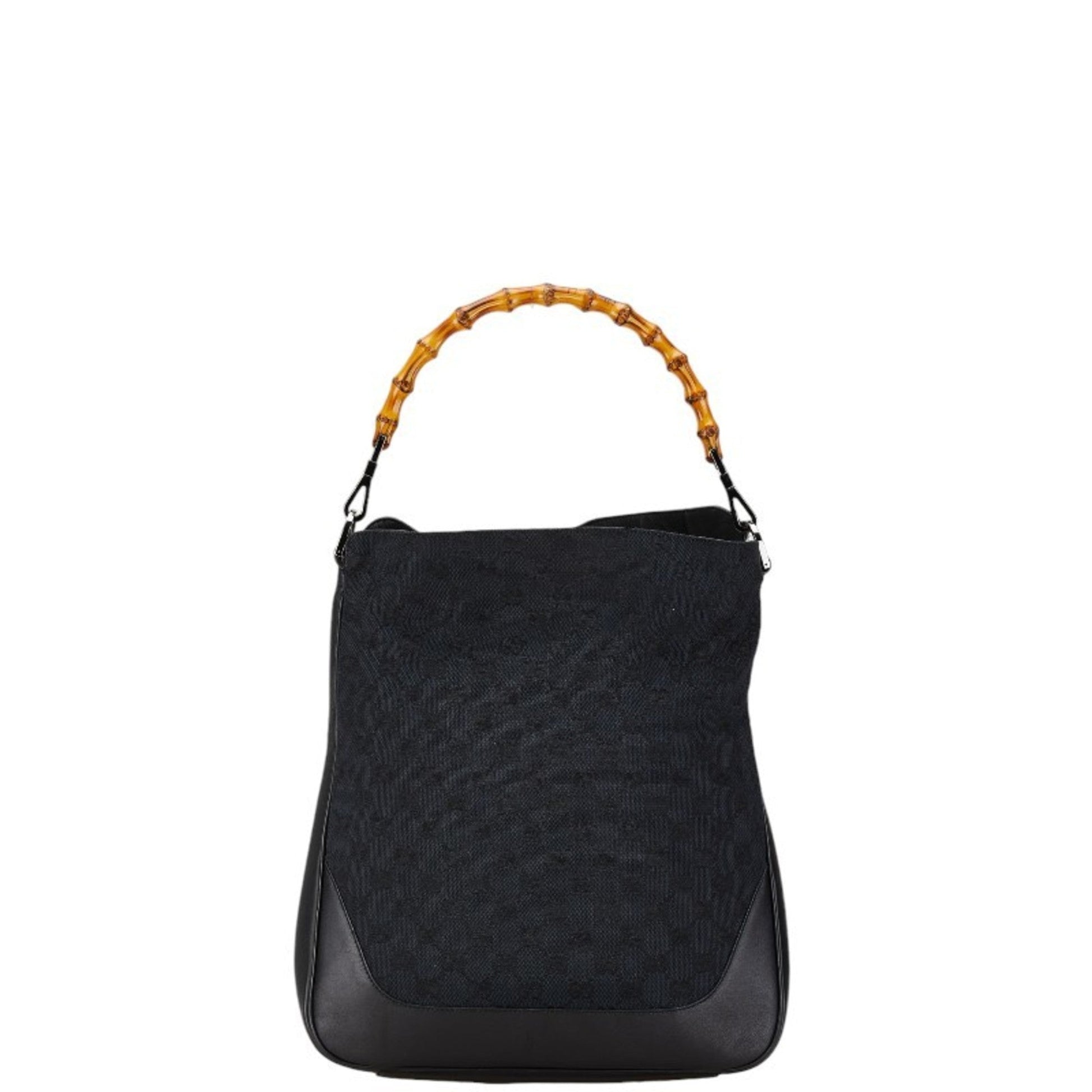 Gucci Leather Canvas Shoulder Bag