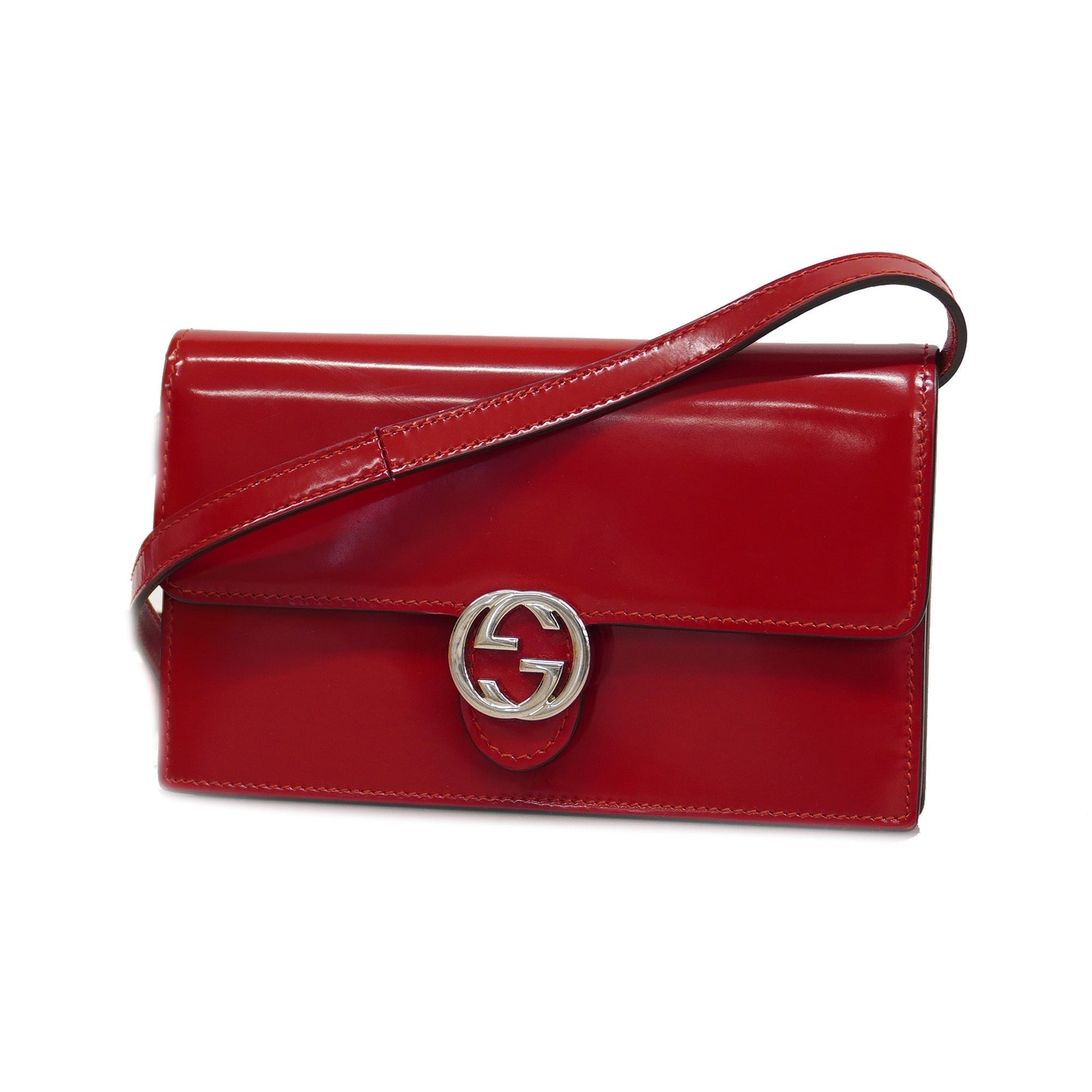 Gucci Leather Shoulder Bag