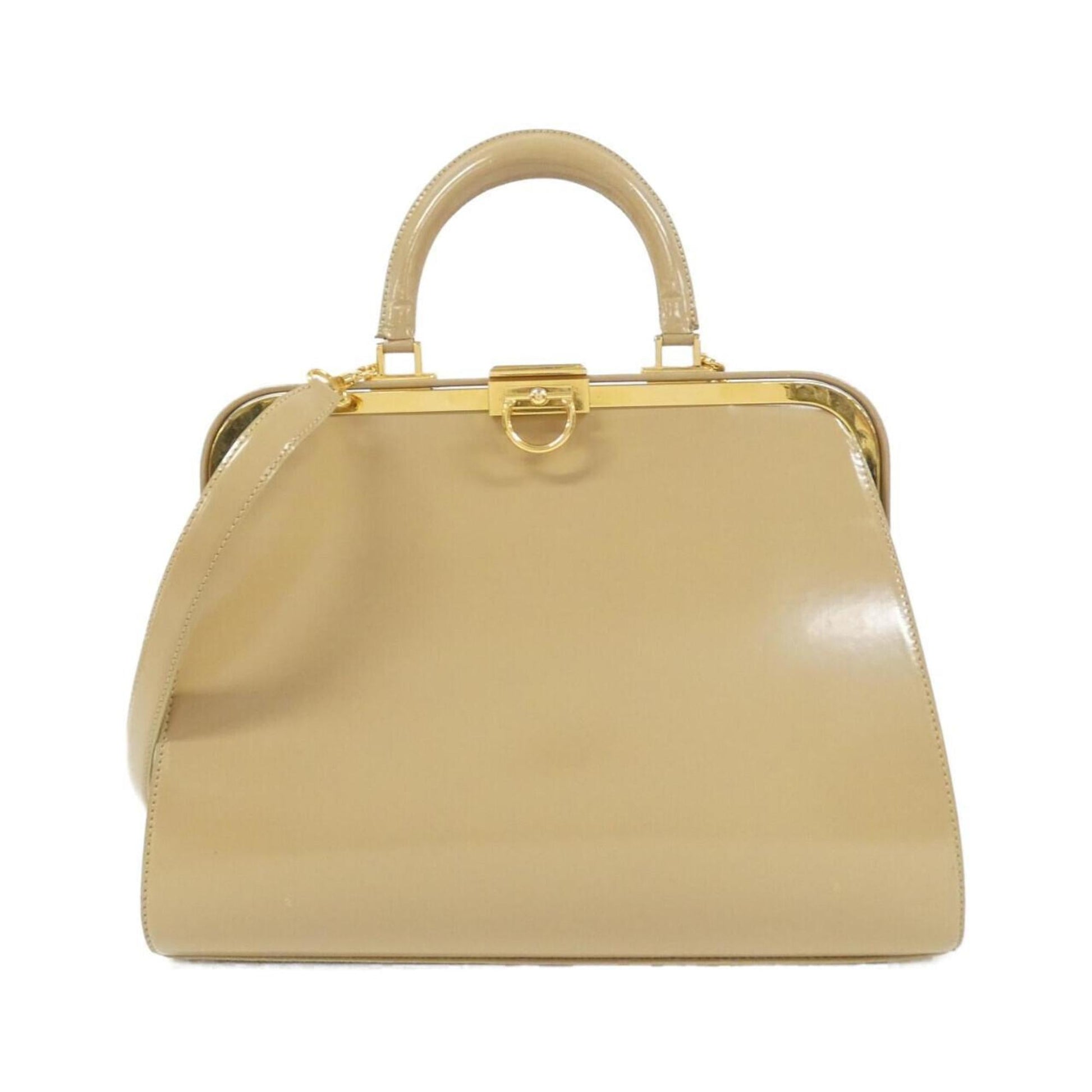 Christian Dior Beige Leather Handbag  