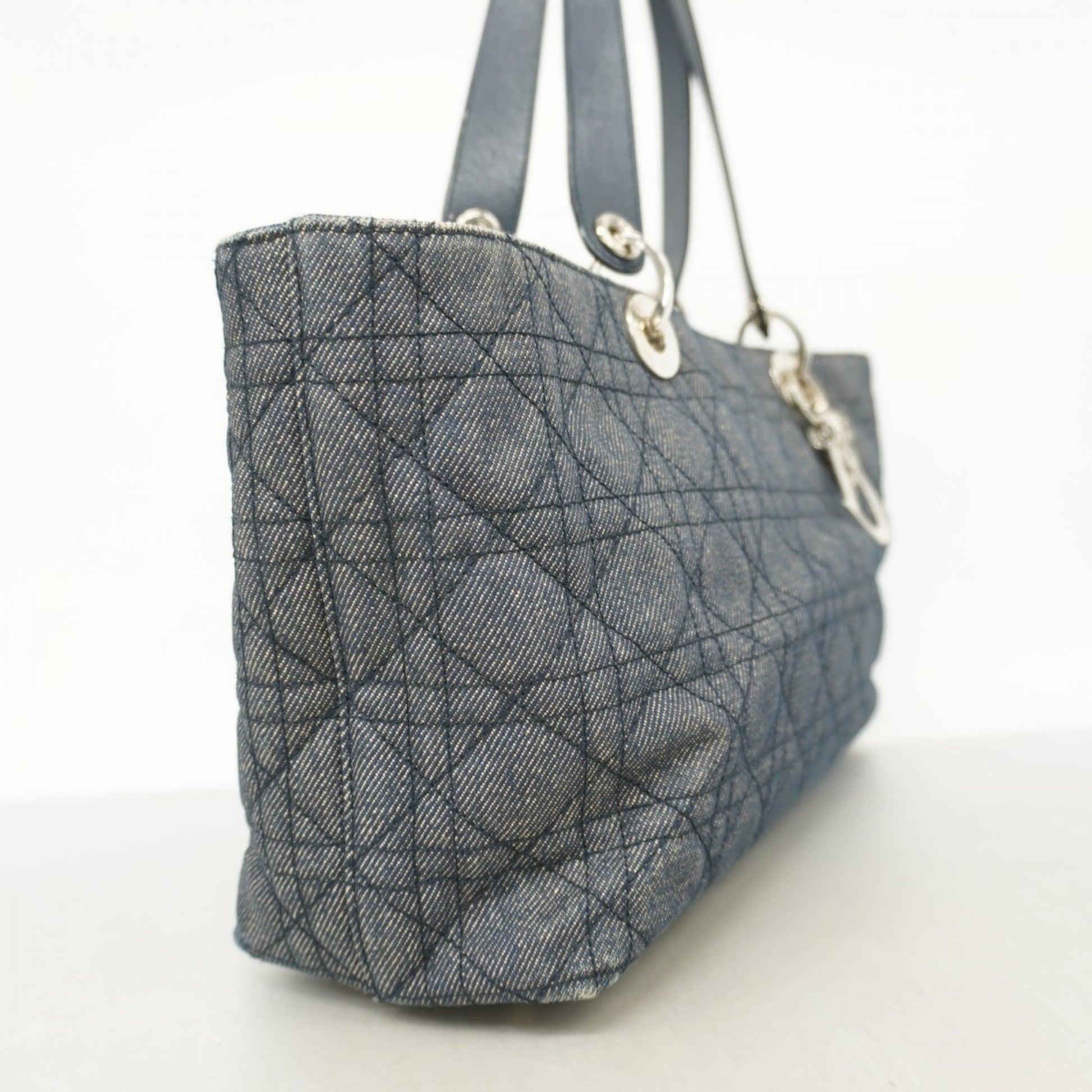 Christian Dior Navy Denim Handbag  