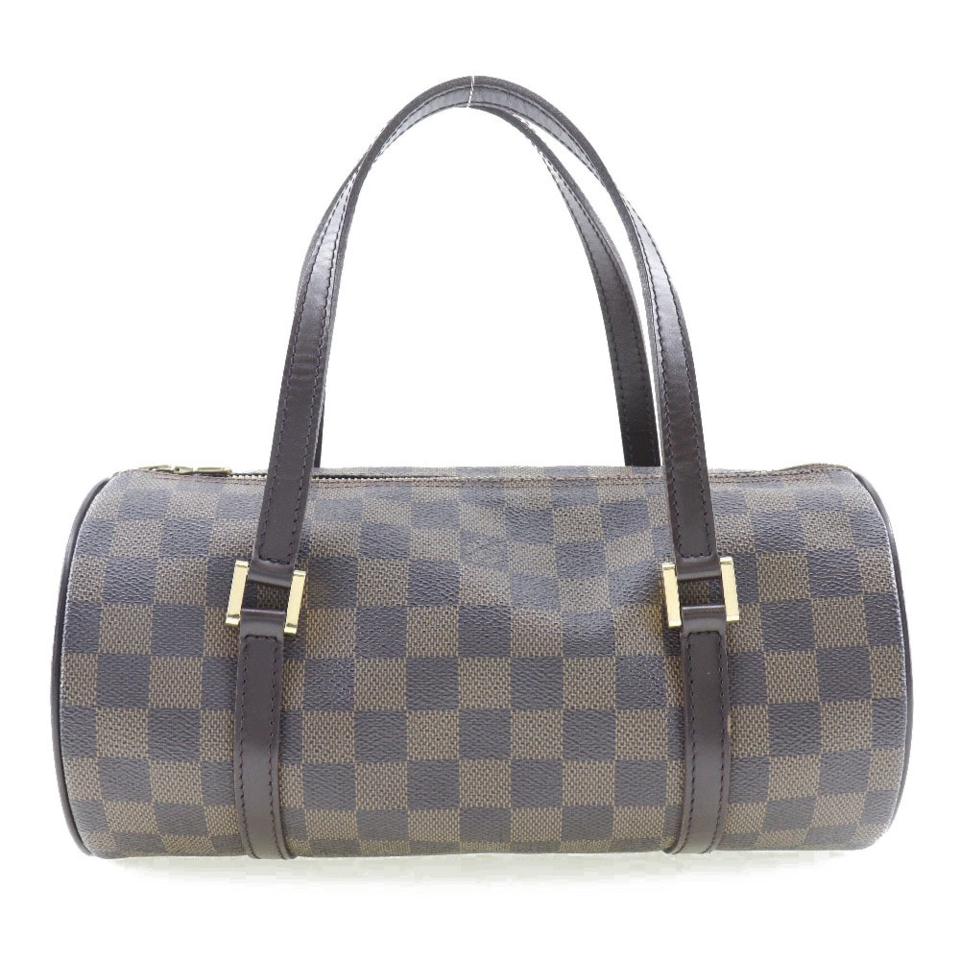 LOUIS VUITTON Papillon PM Handbag Damier Canvas Brown Ladies