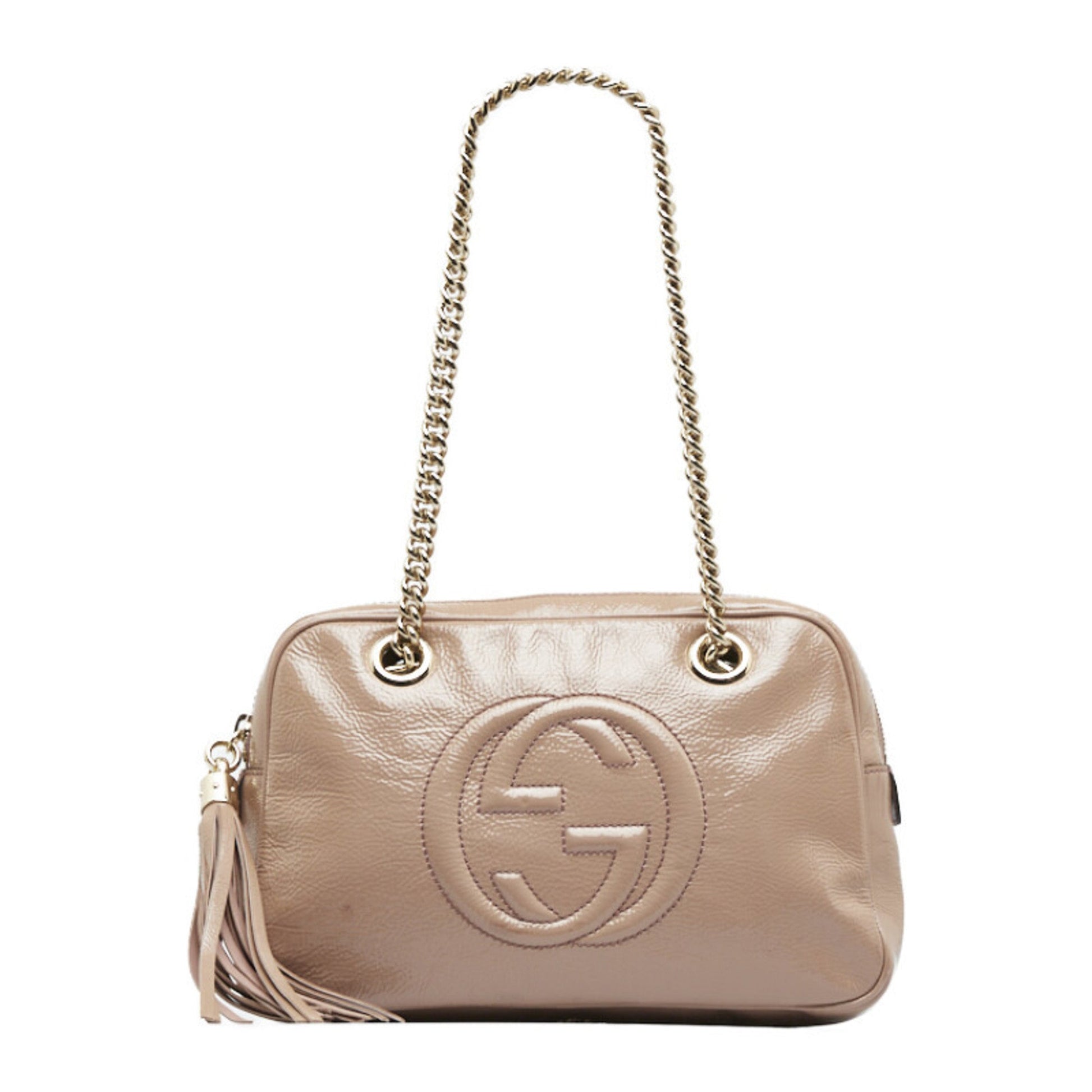 Gucci Chain Leather Shoulder Bag