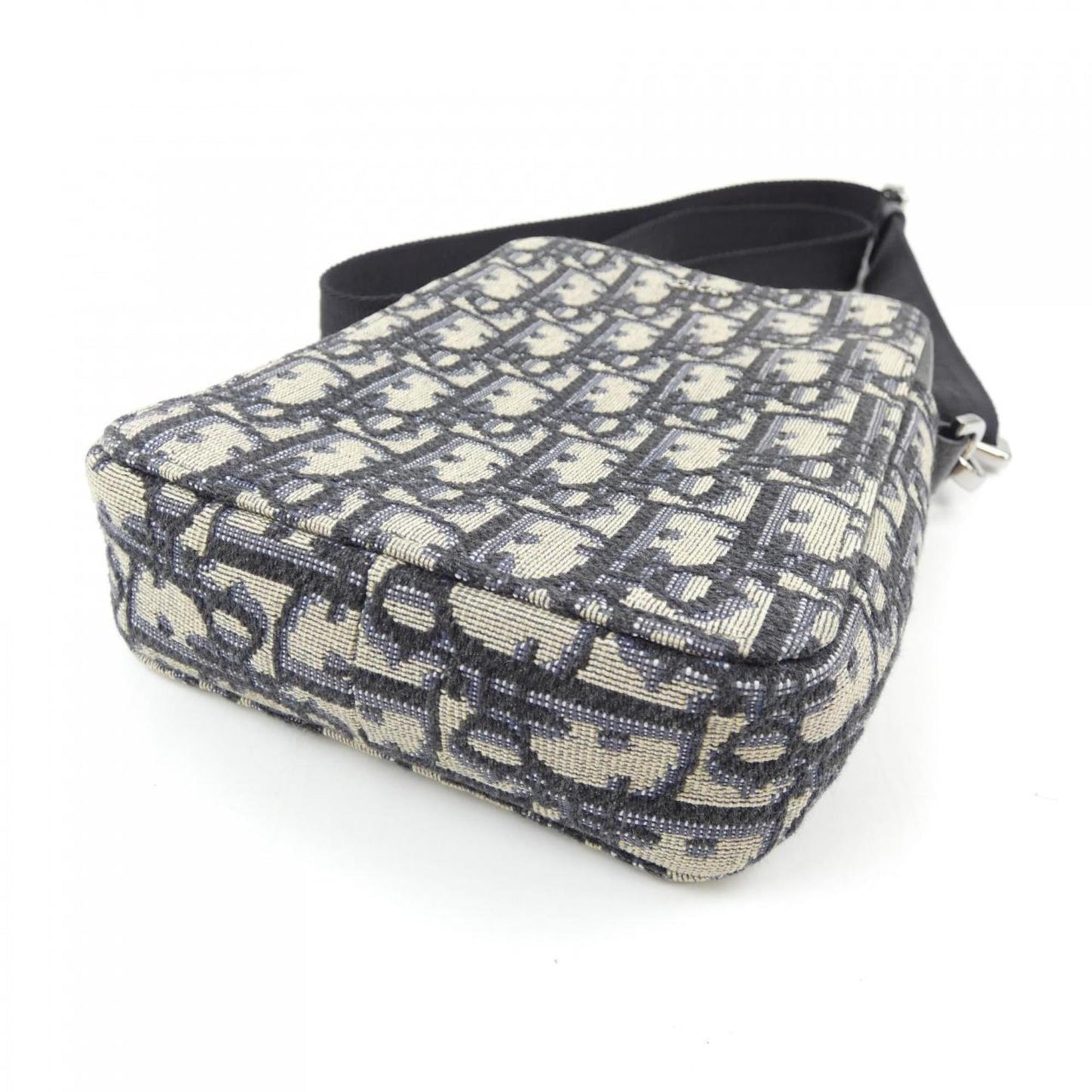 Christian Dior Beige Black Blue Handbag  