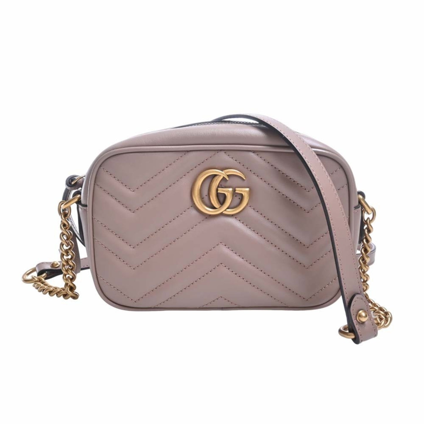 Gucci Chain Leather Shoulder Bag