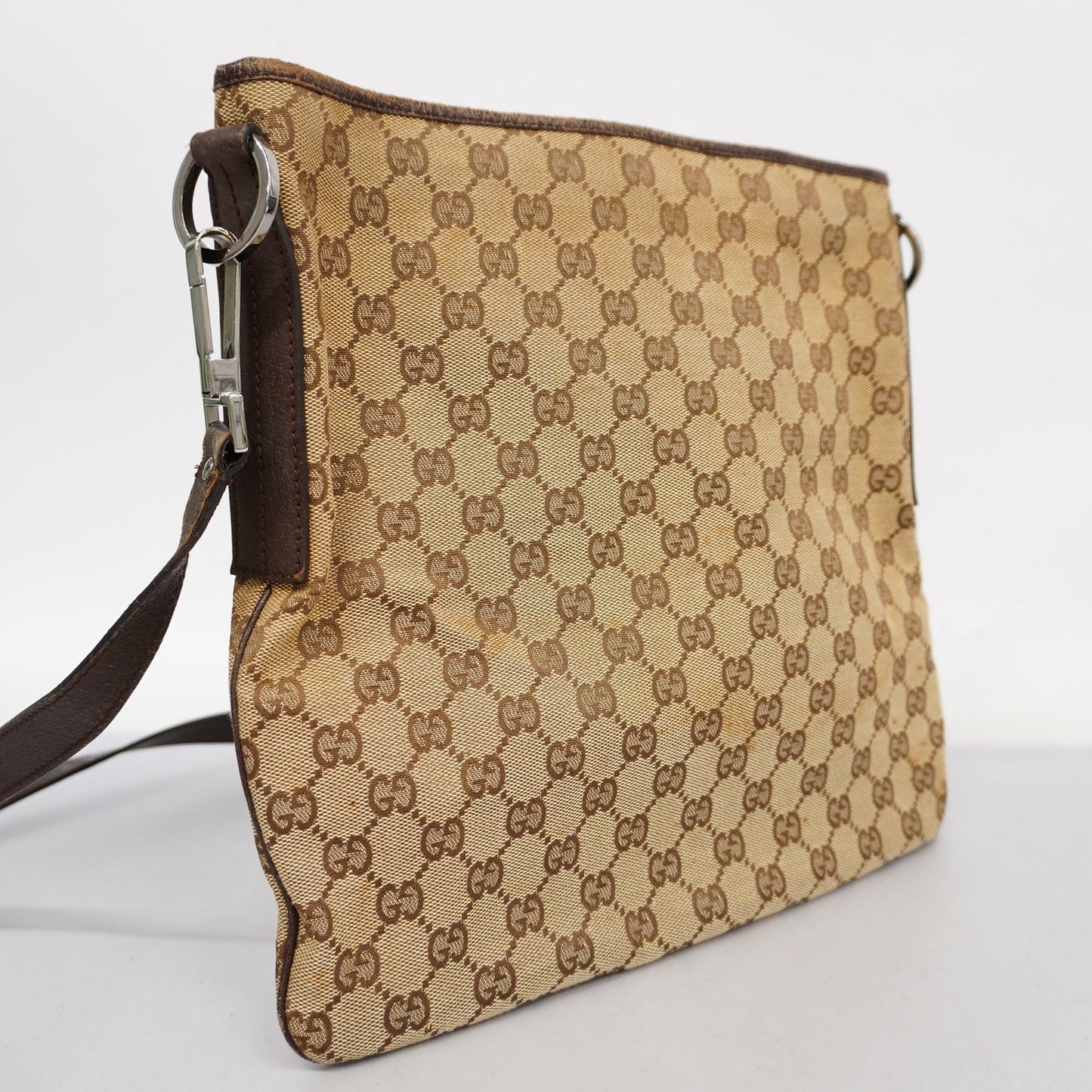 Gucci Canvas Shoulder Bag