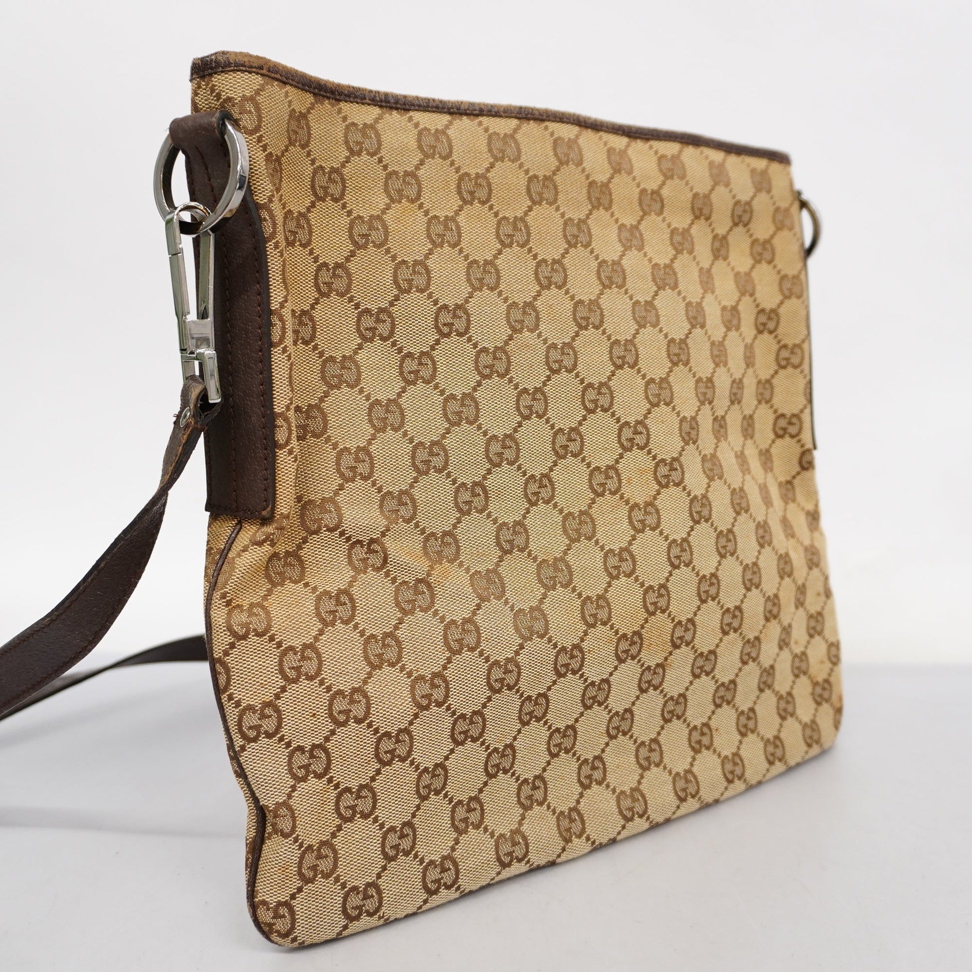 Gucci Canvas Shoulder Bag