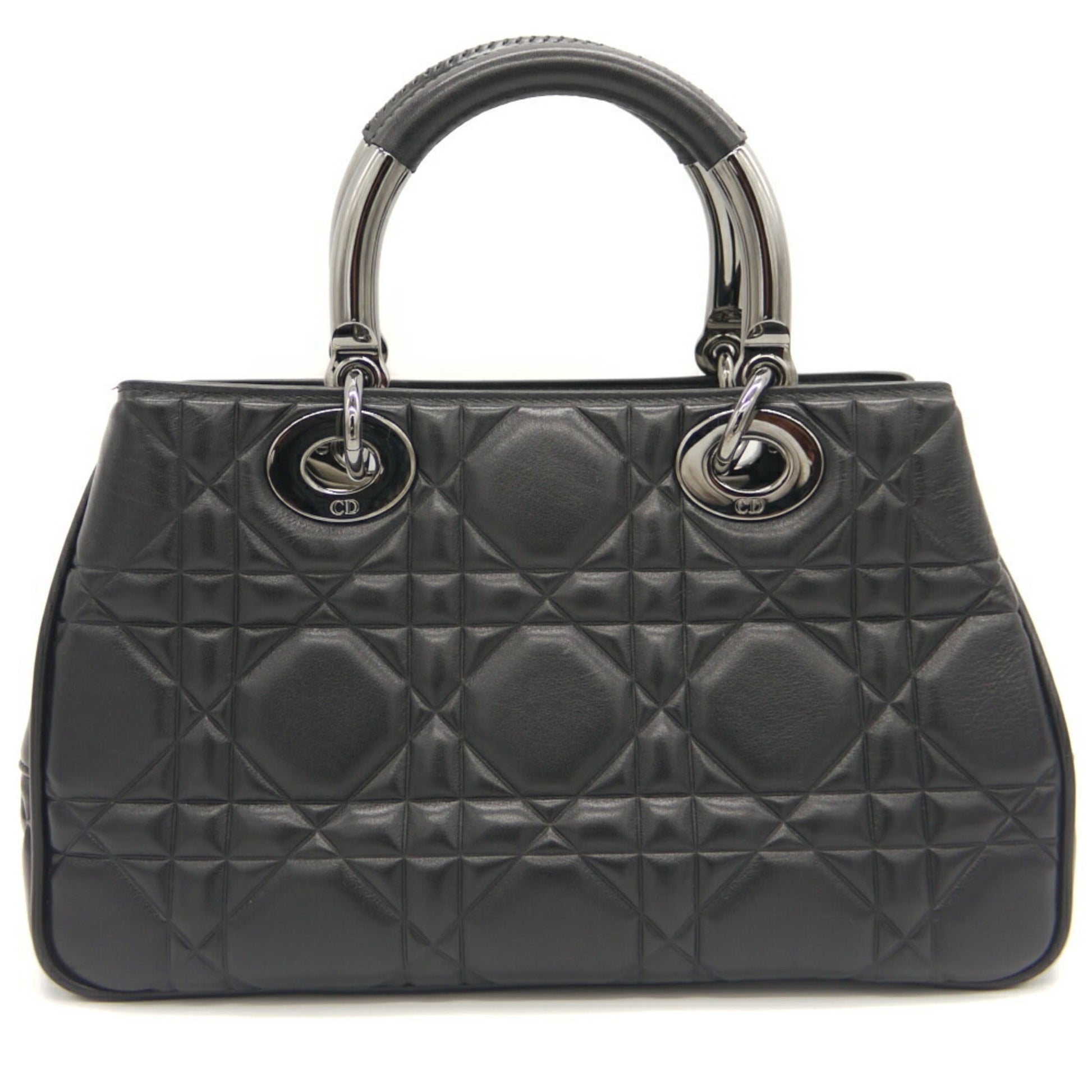 Christian Dior Leather Handbag Shoulder Bag  