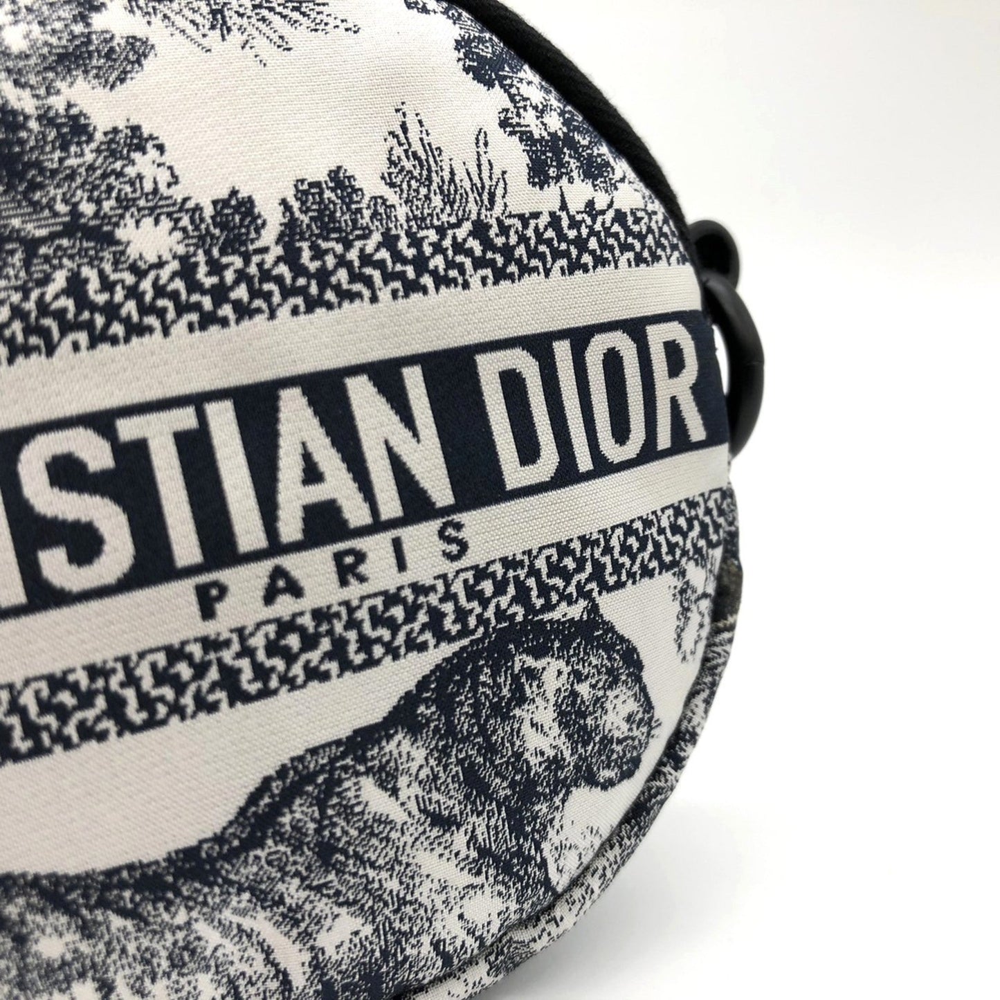 Christian Dior White Fabric Pouch  