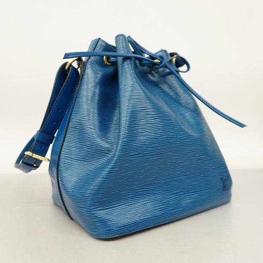 Louis Vuitton Epi Petit Noe Women's Shoulder Bag Toledo Blue