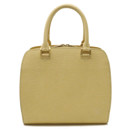 LOUIS VUITTON Epi Pont Neuf Handbag Leather Vanilla M5205A