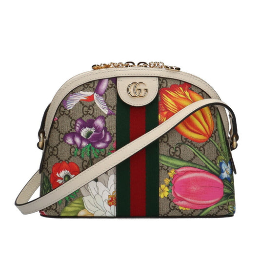 Gucci Lou Canvas Shoulder Bag