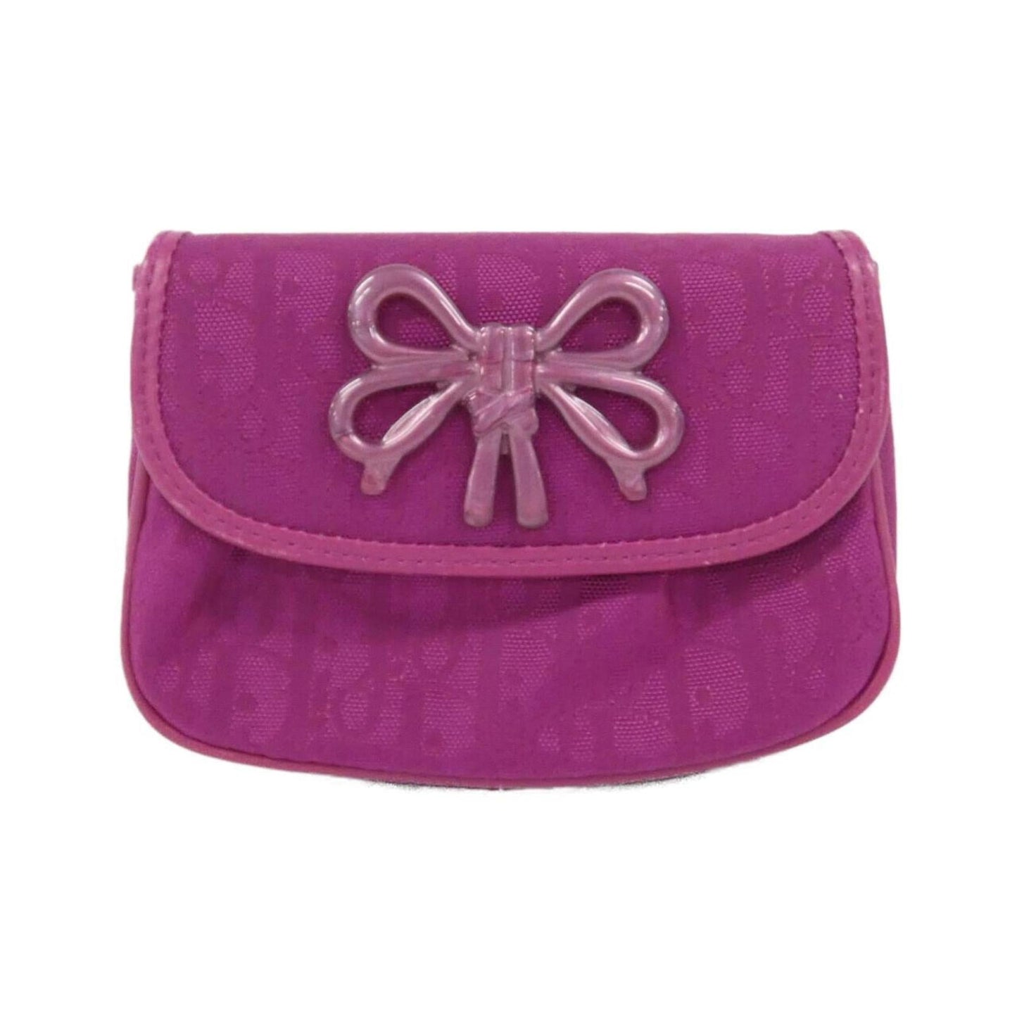 Christian Dior Purple Nylon Pouch  