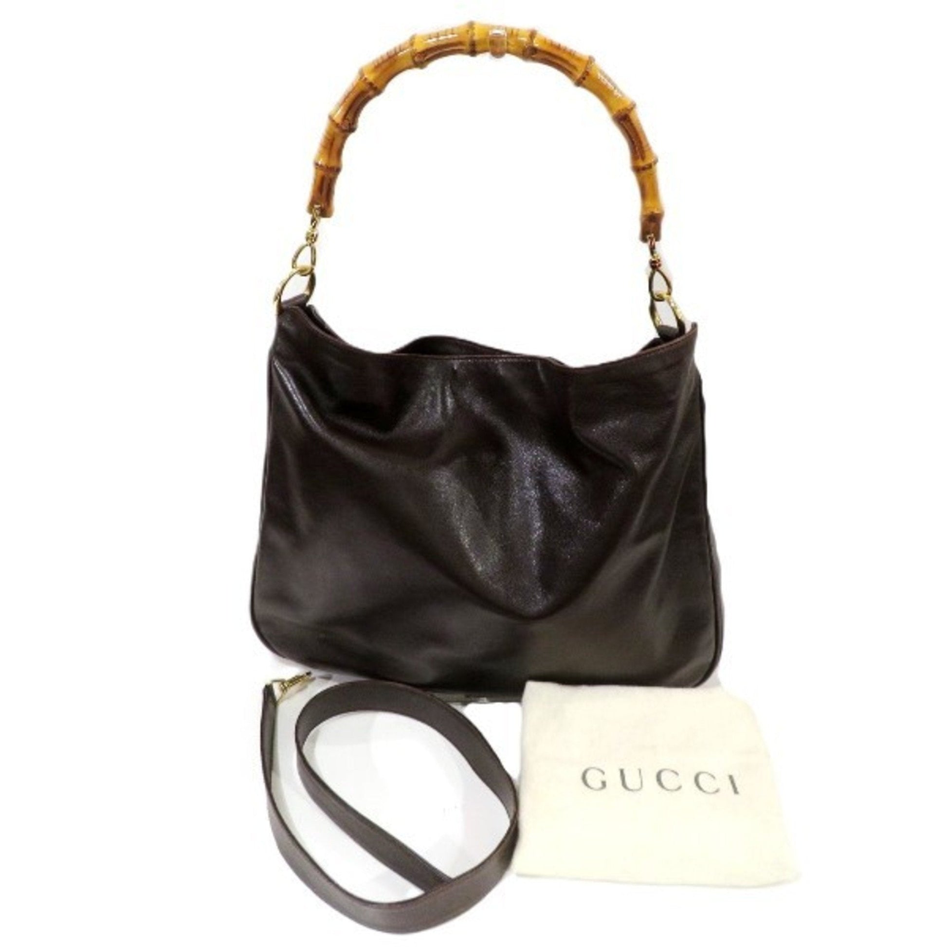 Gucci Leather Shoulder Bag