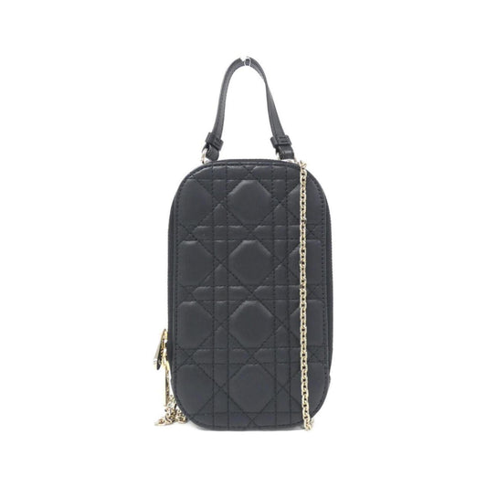 Christian Dior Black Leather Pouch  