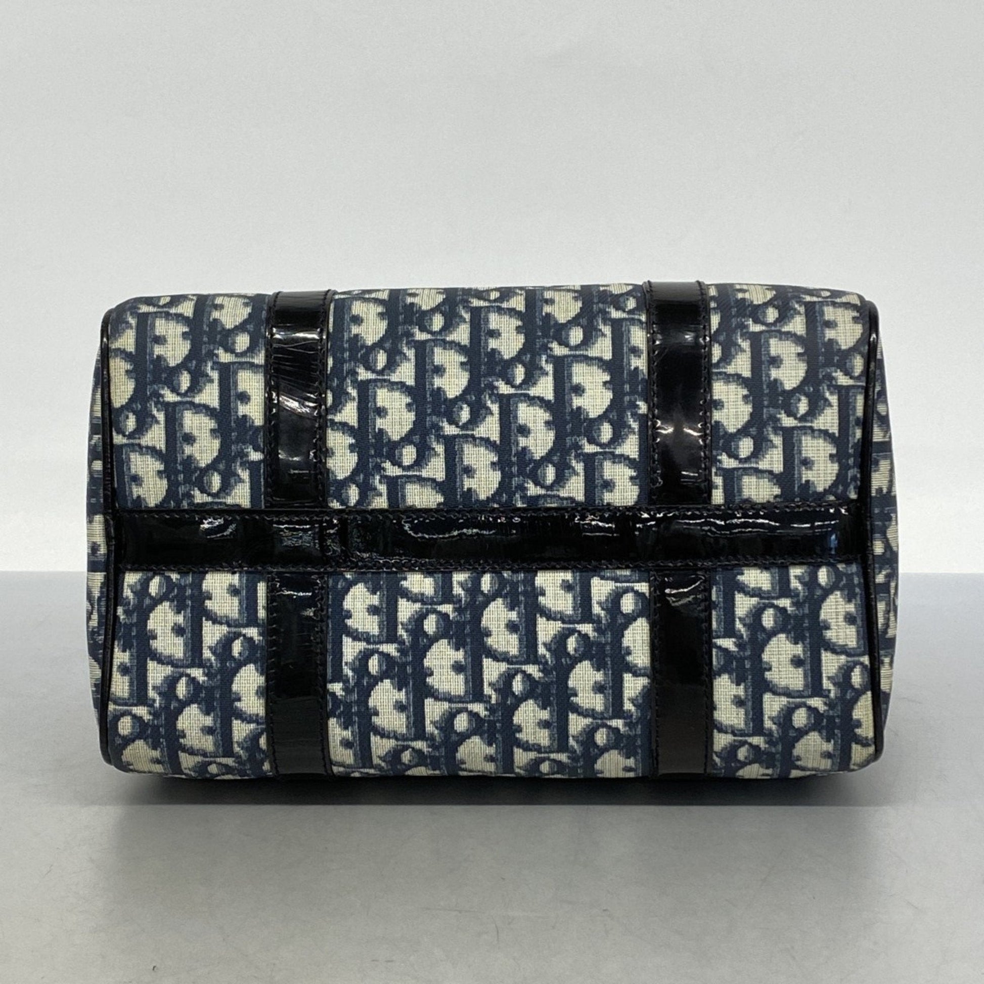 Christian Dior Navy Pvc Handbag  