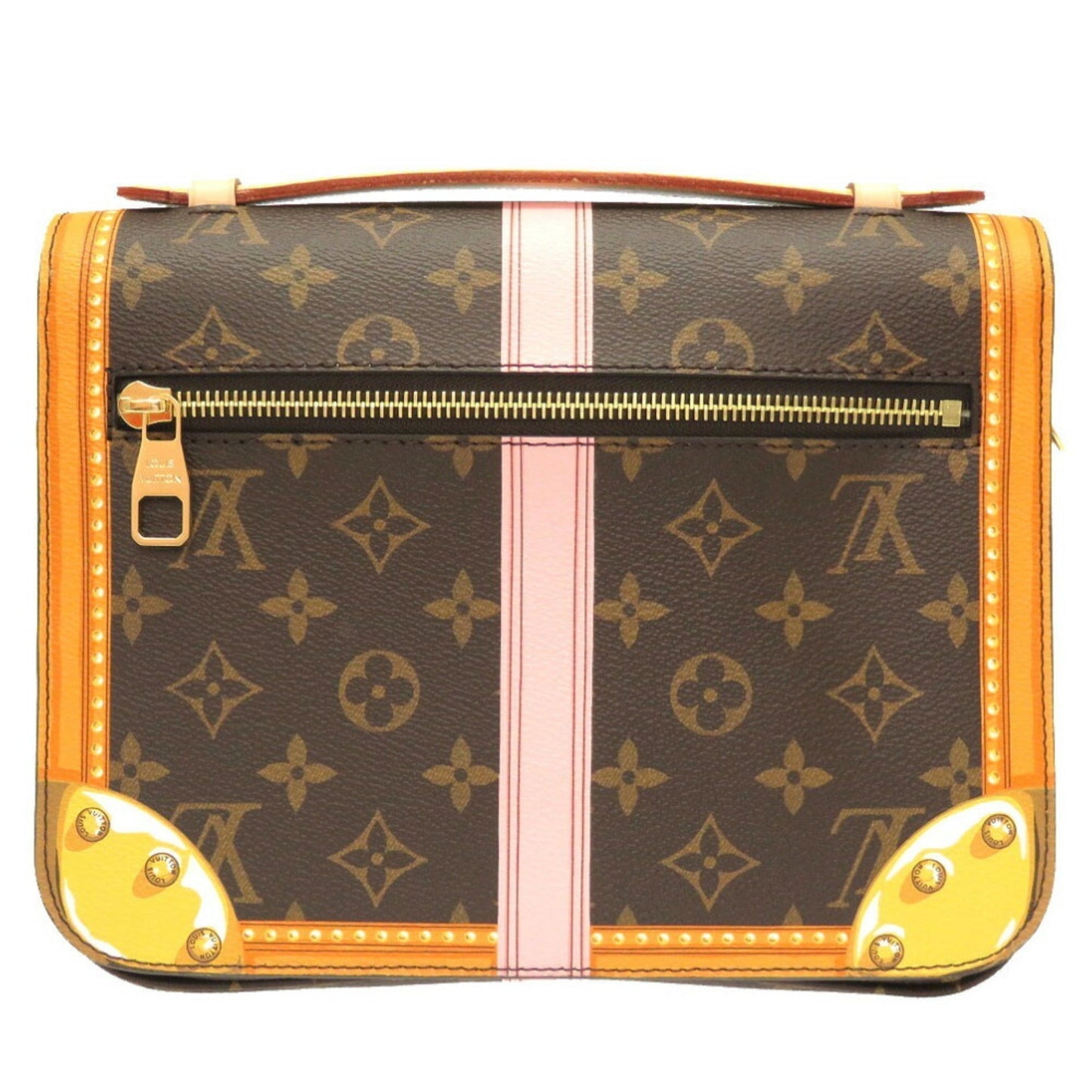 Louis Vuitton Monogram Pochette Metis Summer Trunk Limited M43628 Shoulder Bag 0238 LOUIS VUITTON
