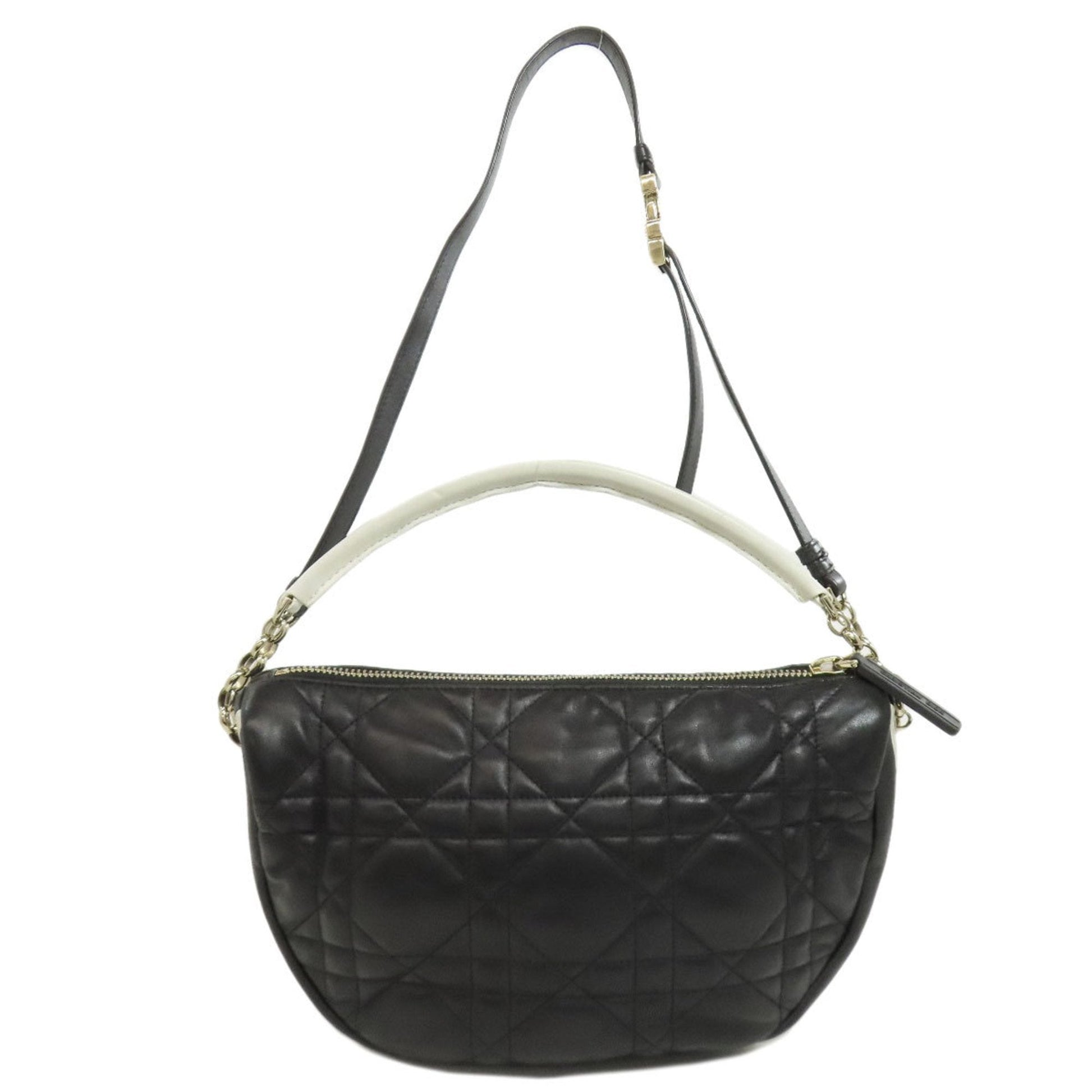 Christian Dior Black Leather Handbag  