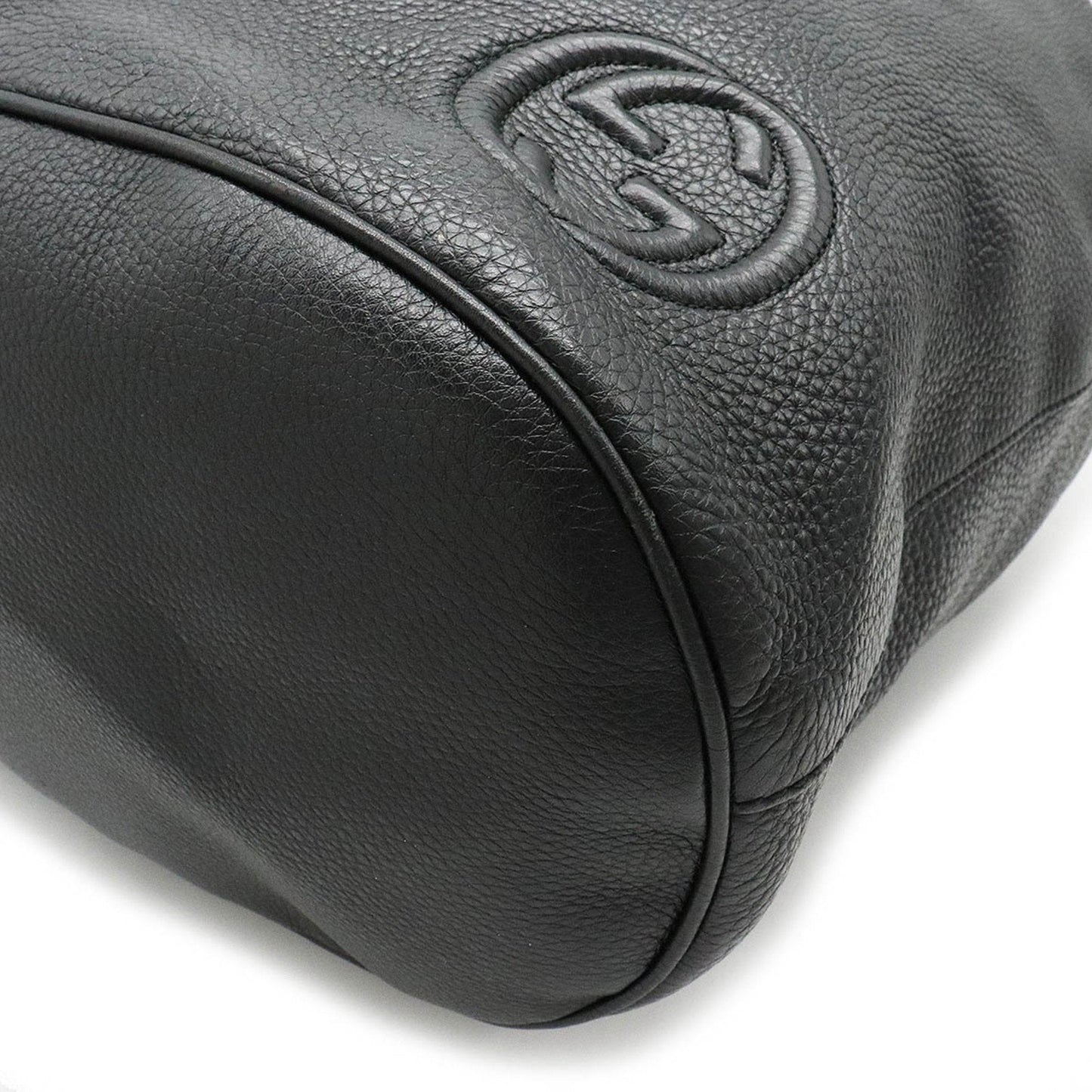 Gucci Soho Black Leather Backpack