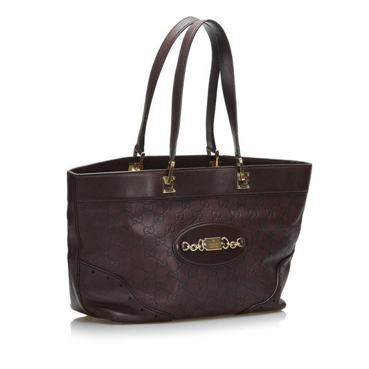 Gucci Lou Leather Tote