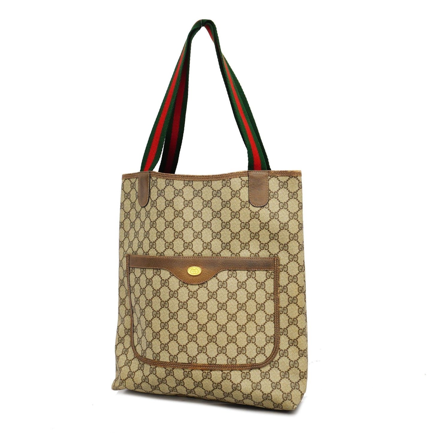 Gucci GG Supreme Beige Tote Style 2