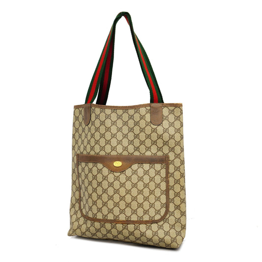 Gucci GG Supreme Beige Tote Style 2
