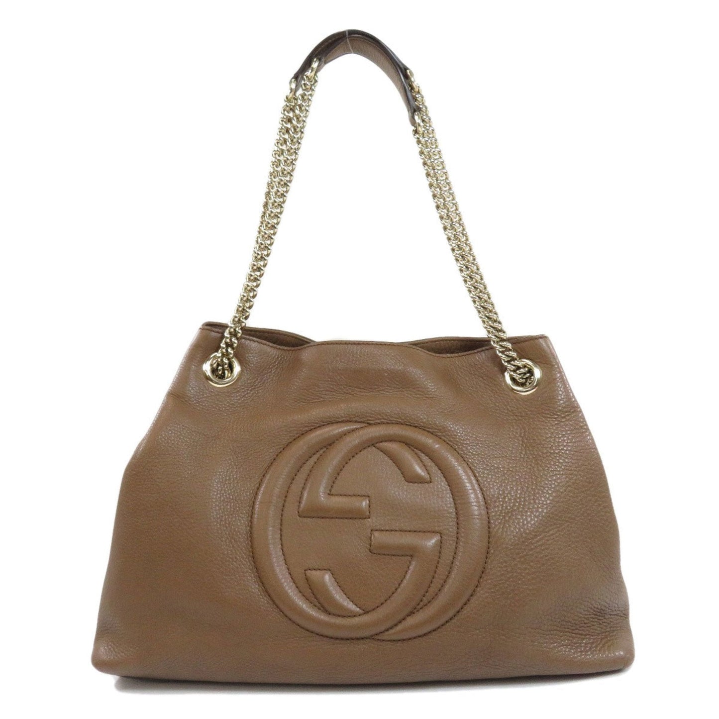 Gucci Lou Chain Leather Tote