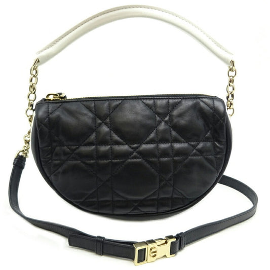 Christian Dior Black Leather Handbag  