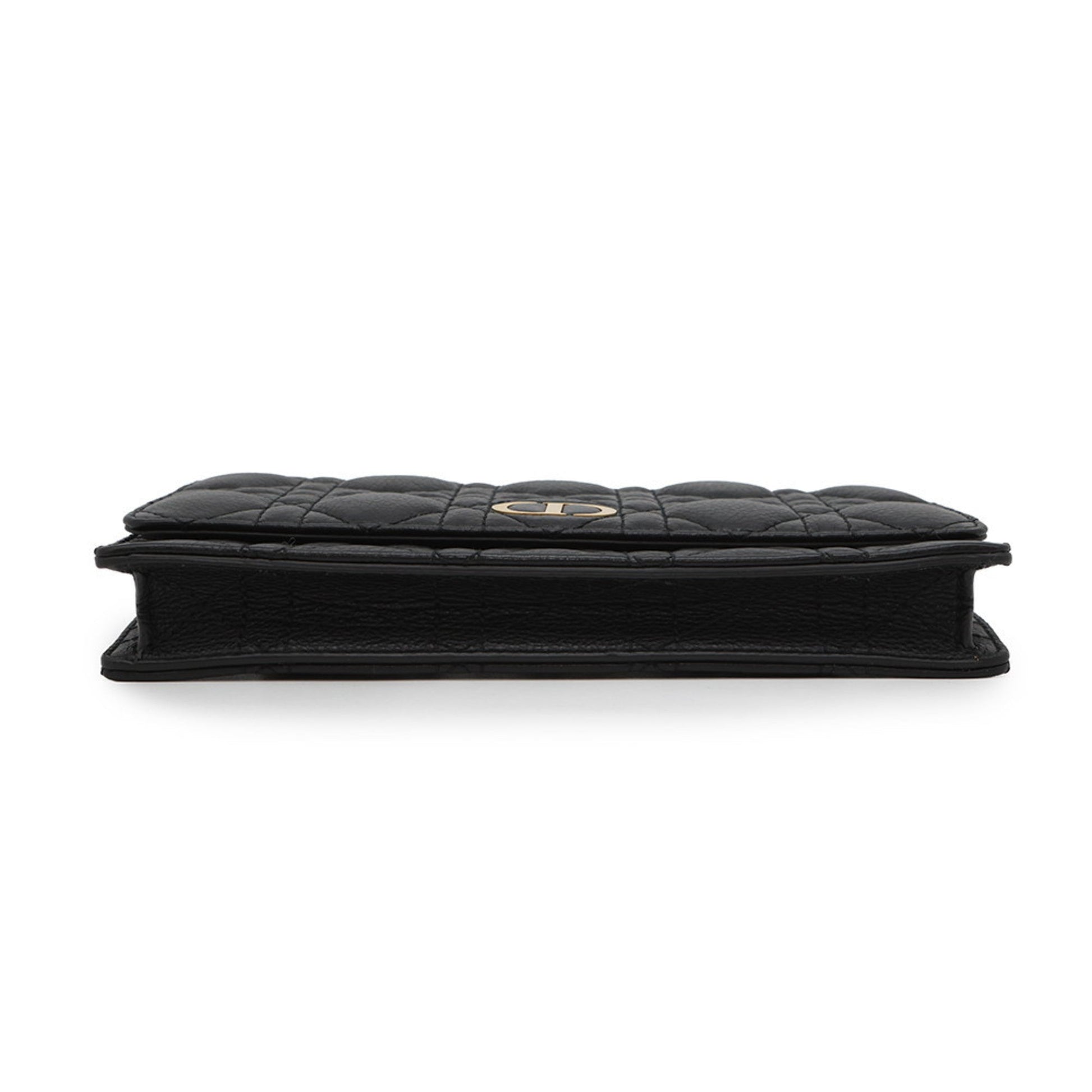 Christian Dior Black Leather Sling Bag  