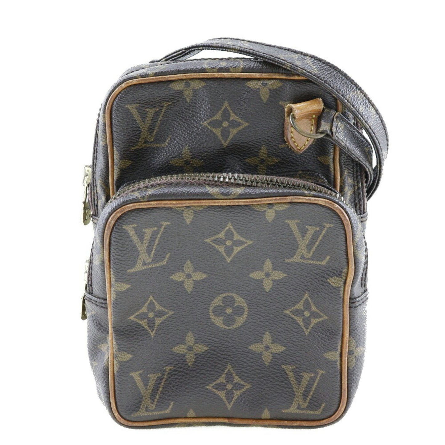 LOUIS VUITTON Mini Amazon Shoulder Bag M45238 Monogram Canvas Brown 852 Women's