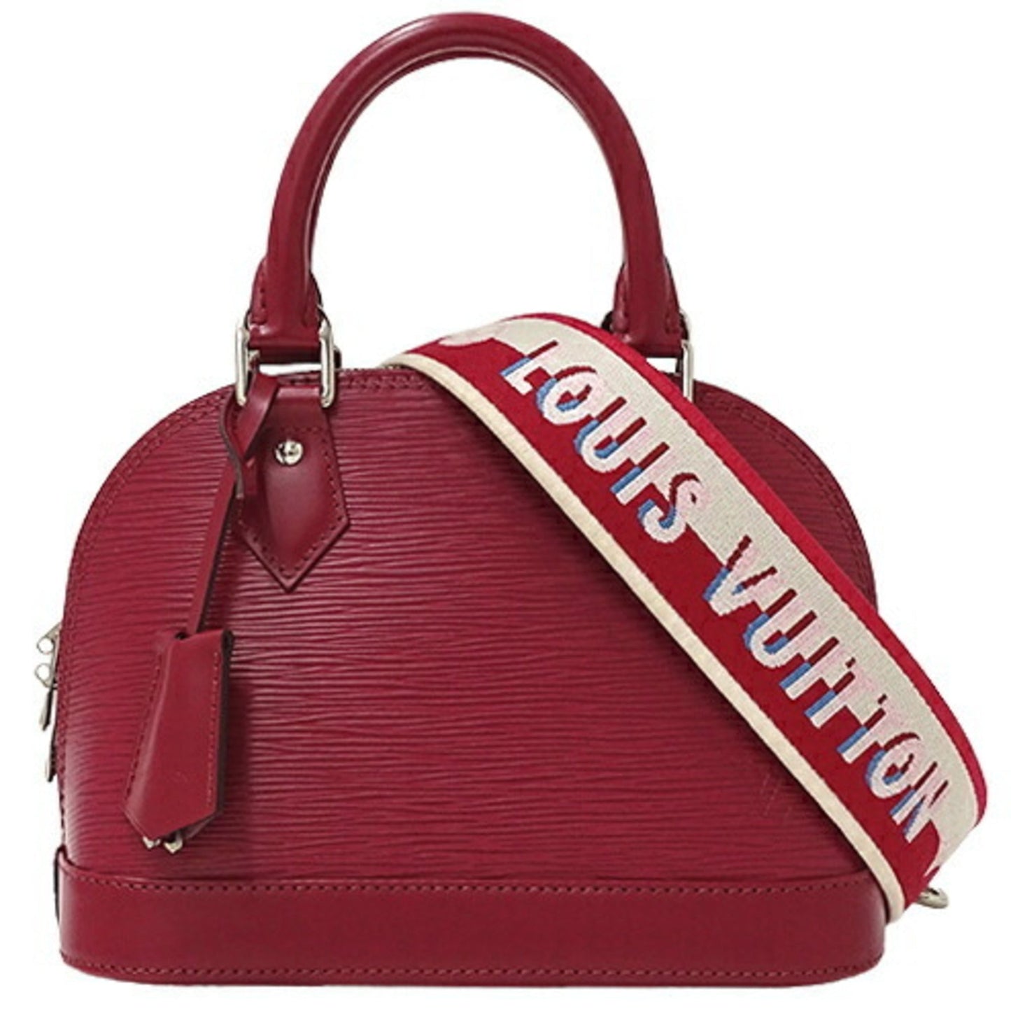 LOUIS VUITTON Bag Epi Ladies Handbag Shoulder 2way Alma BB Framboise Crossbody