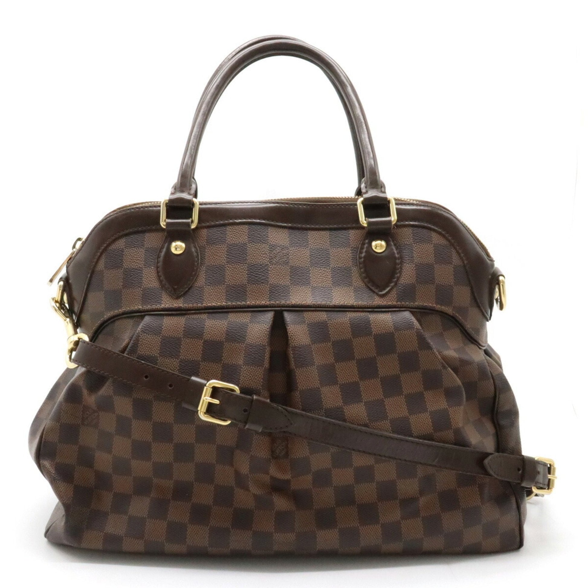 LOUIS VUITTON Damier Trevi GM Handbag Shoulder Bag