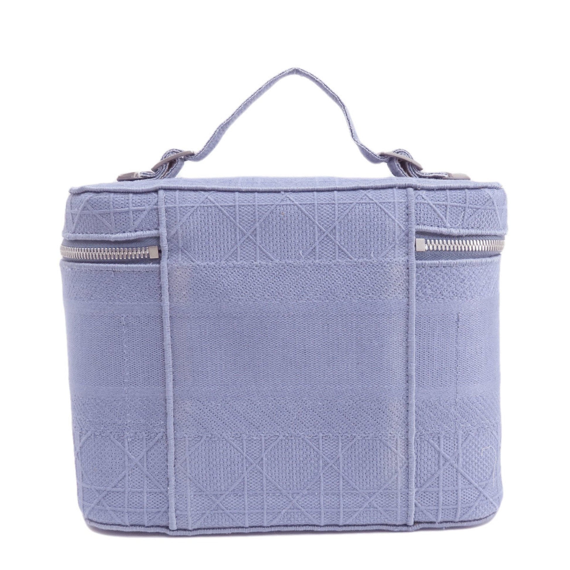 Christian Dior Blue Canvas Handbag  