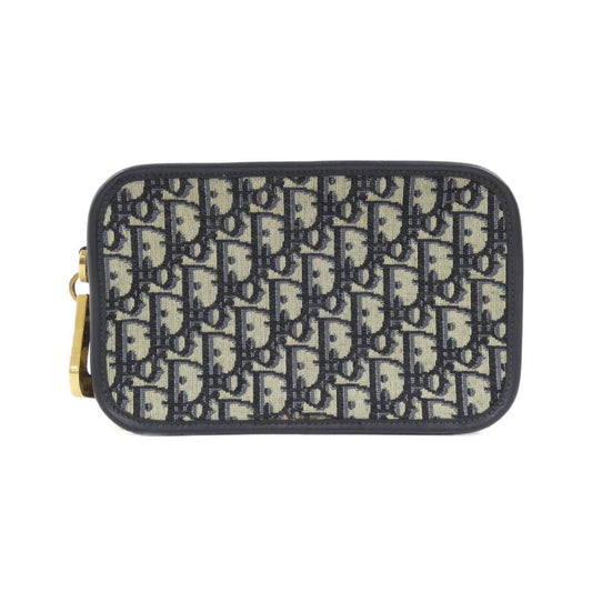 Christian Dior Blue Canvas Handbag  