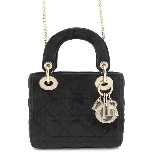 Christian Dior Black Leather Handbag  