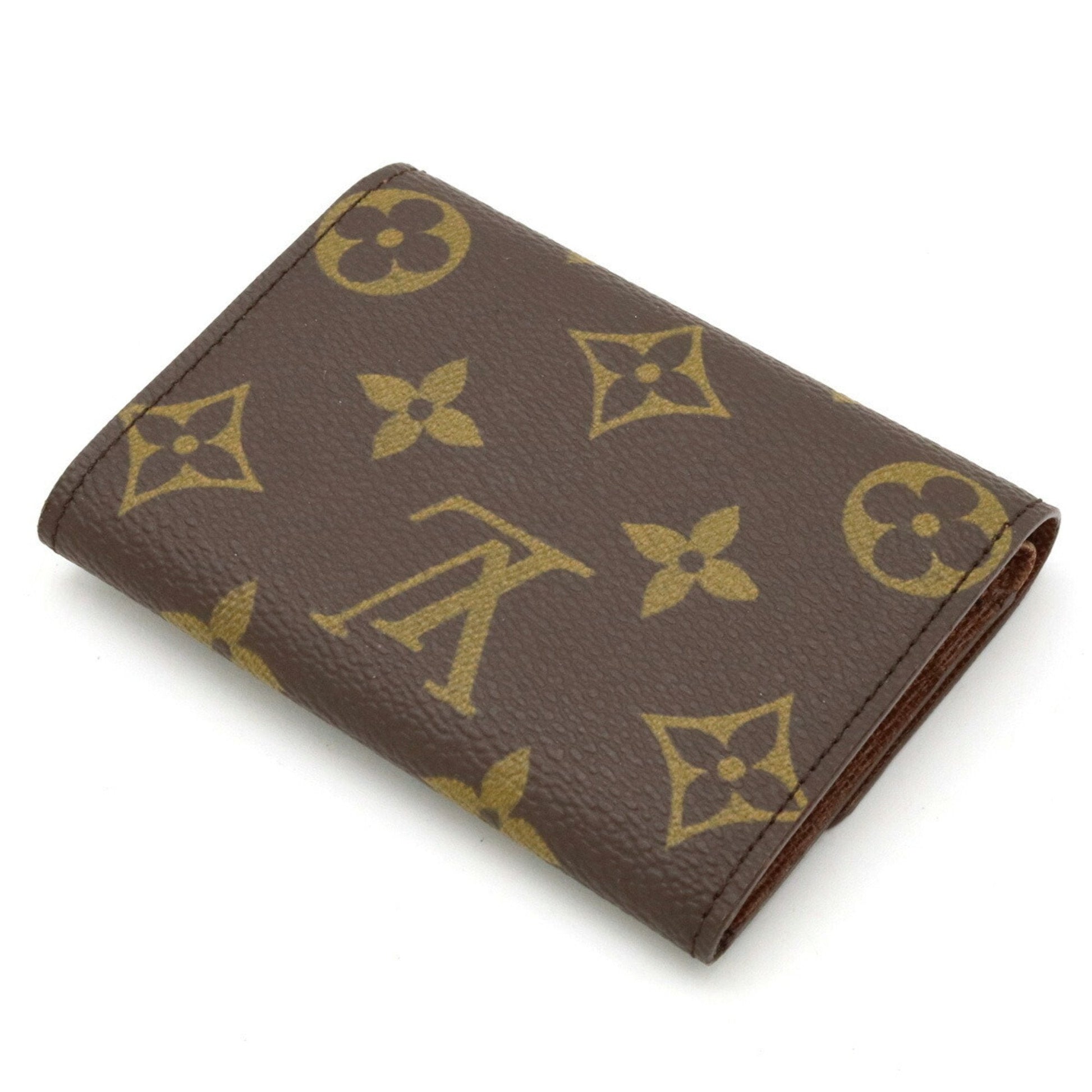 LOUIS VUITTON Monogram Portomone Plastic Coin Case Purse Handbag