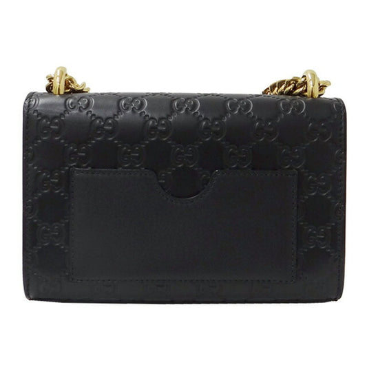 Gucci Chain Leather Shoulder Bag