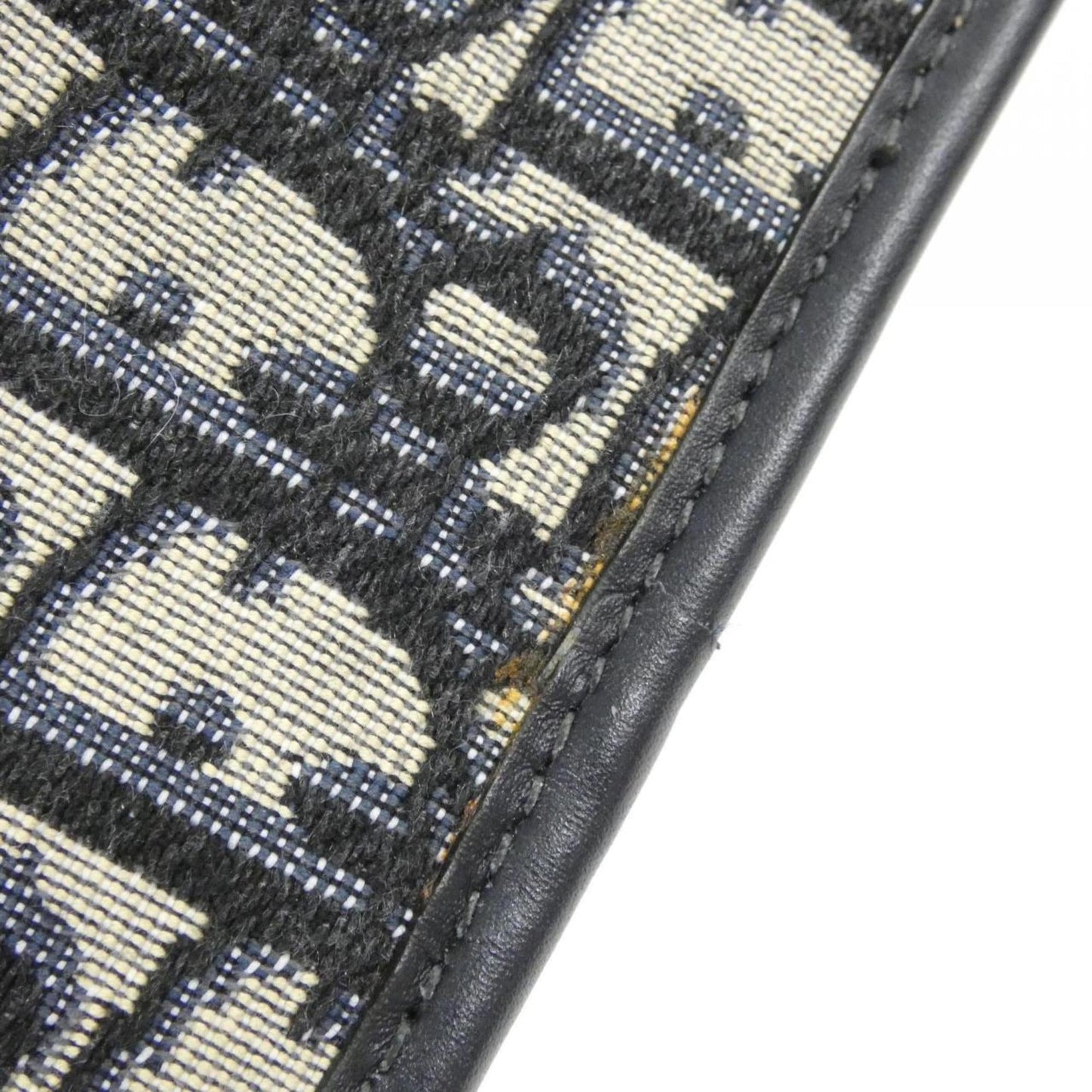 Christian Dior Blue Canvas Handbag  