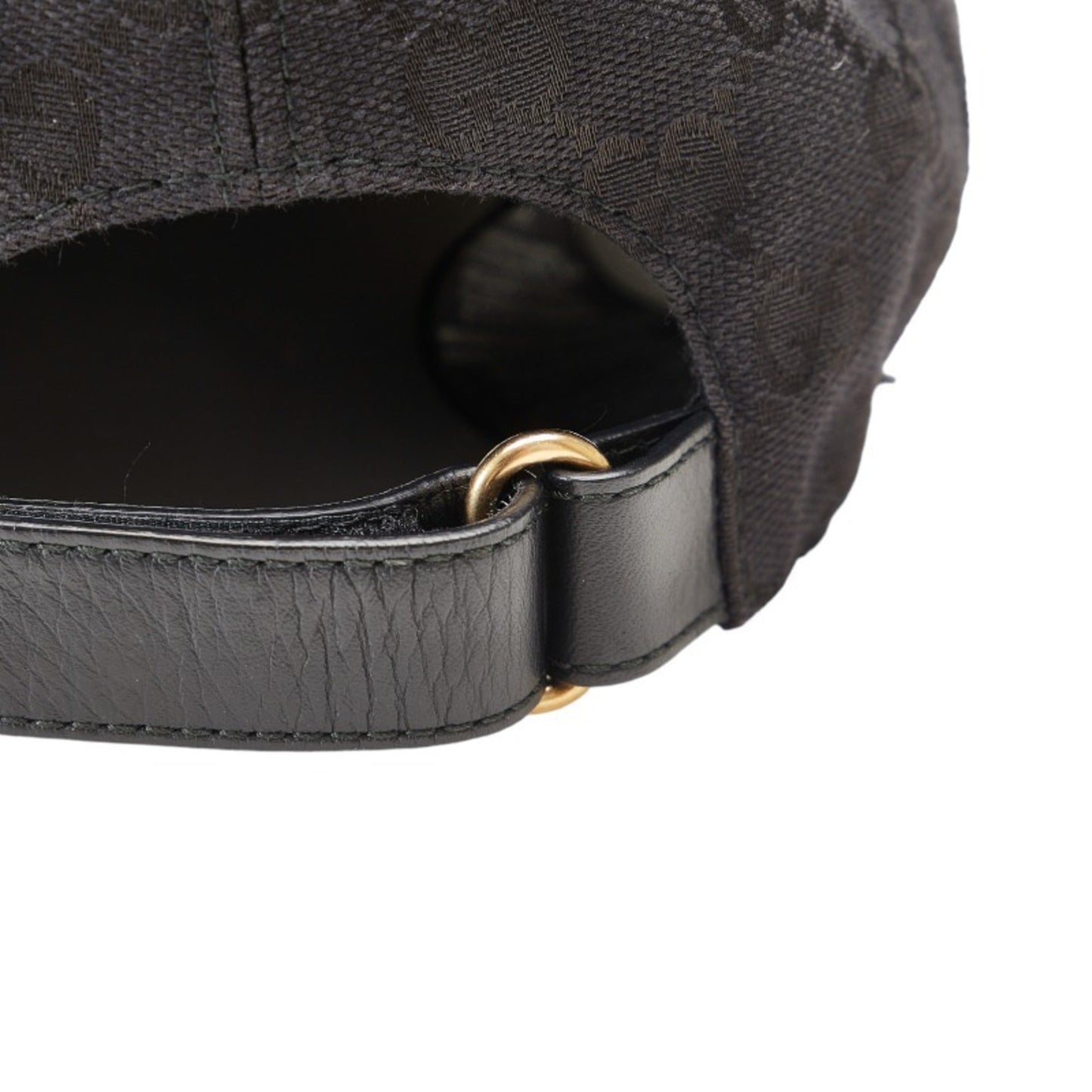 Gucci Leather Canvas Shoulder Bag