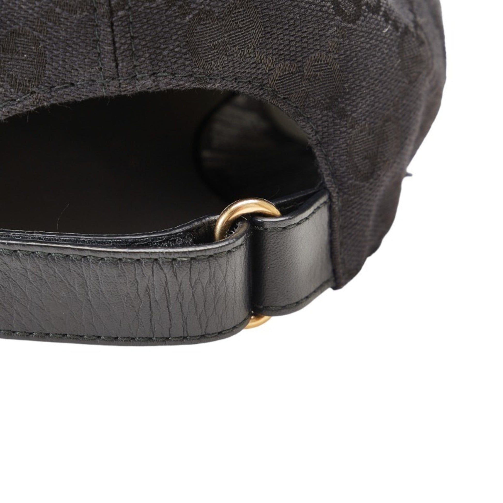 Gucci Leather Canvas Shoulder Bag