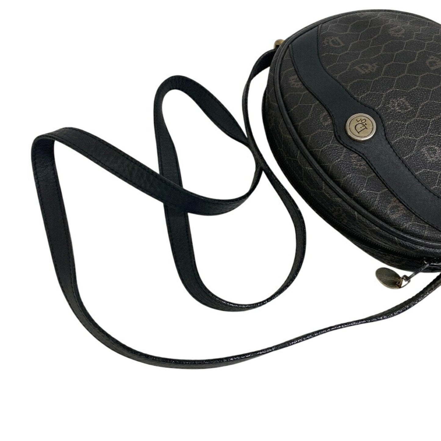 Christian Dior Brown Pvc Shoulder Bag  